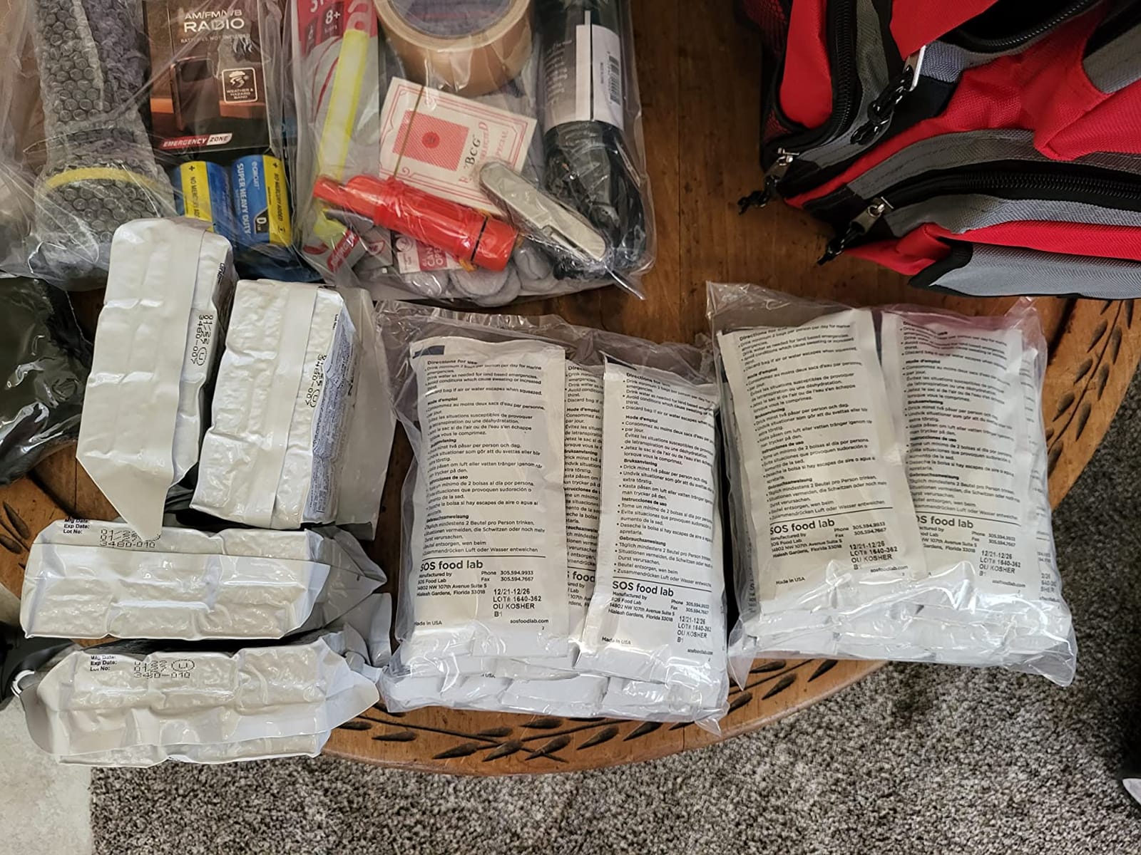 Family Emergency Kit | All-in-one Survival Kit Backpack for Earthquake, Flood, Disaster Relief, Civil Unrest & Outdoor - Survival Bag & Emergency Preparedness Kit for Families customer photo 2