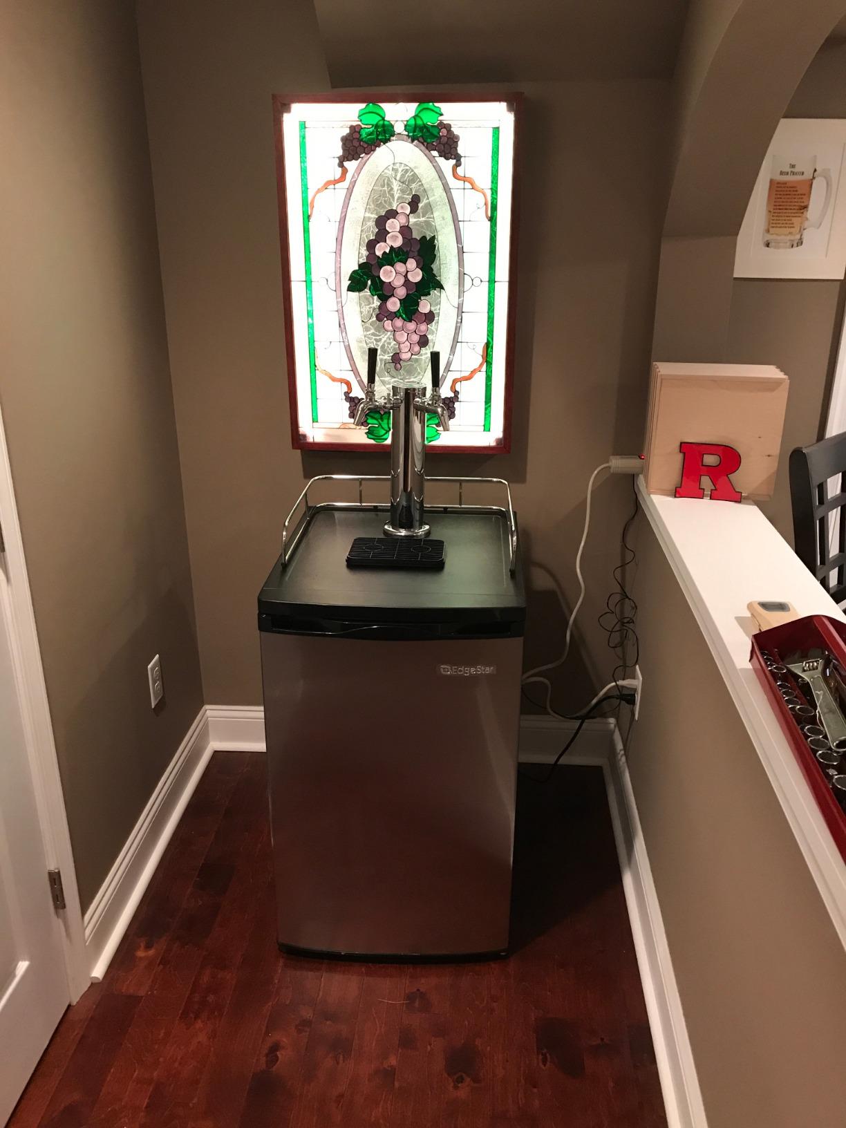 EdgeStar BR2001SS Ultra Low Temp Stainless Steel Refrigerator for Kegerator Conversion customer photo 2