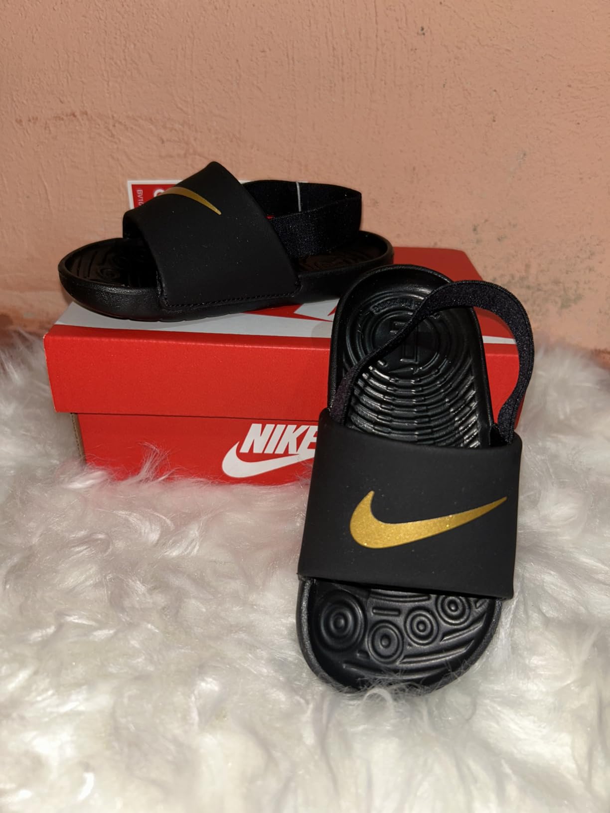 Nike Unisex Kids' Kawa Slides - Boys Girls Toddlers & Baby Sandals customer photo 1