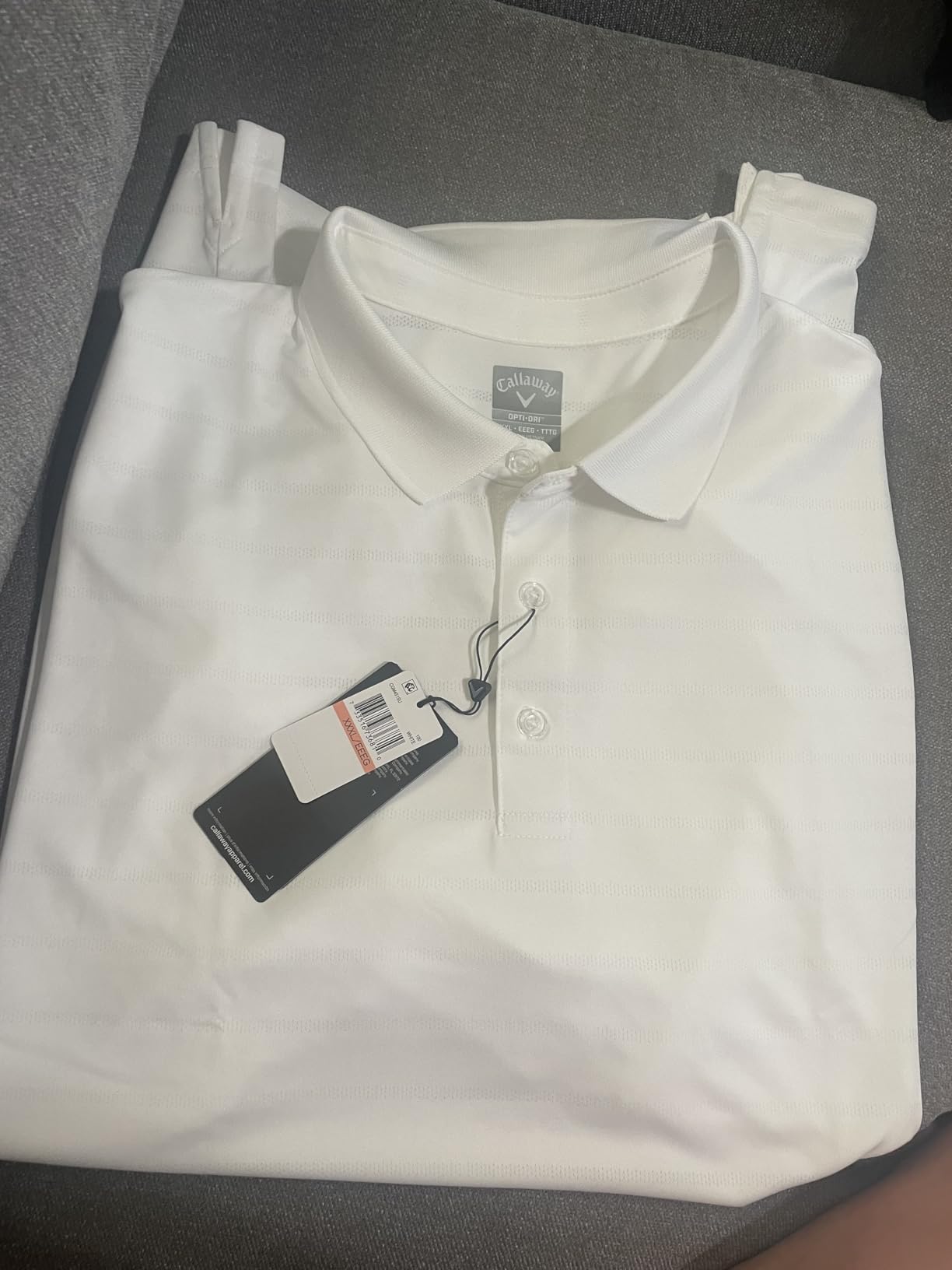 Callaway Men's Short Sleeve Opti-Dri Golf Polo Shirt customer photo 1