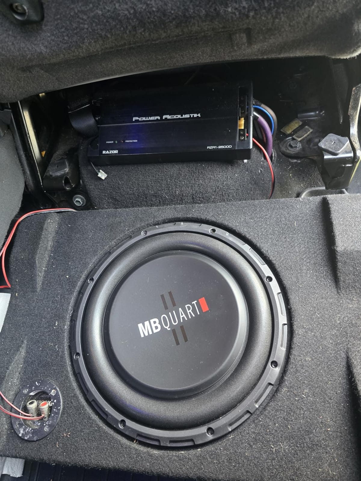 MB Quart 8 Inch 400 Watt MAX 200 Watt RMS 4 Ohm Dual Voice Coil | Shallow Slim Subwoofer for Car Audio Sound System, Single Speaker customer photo 1