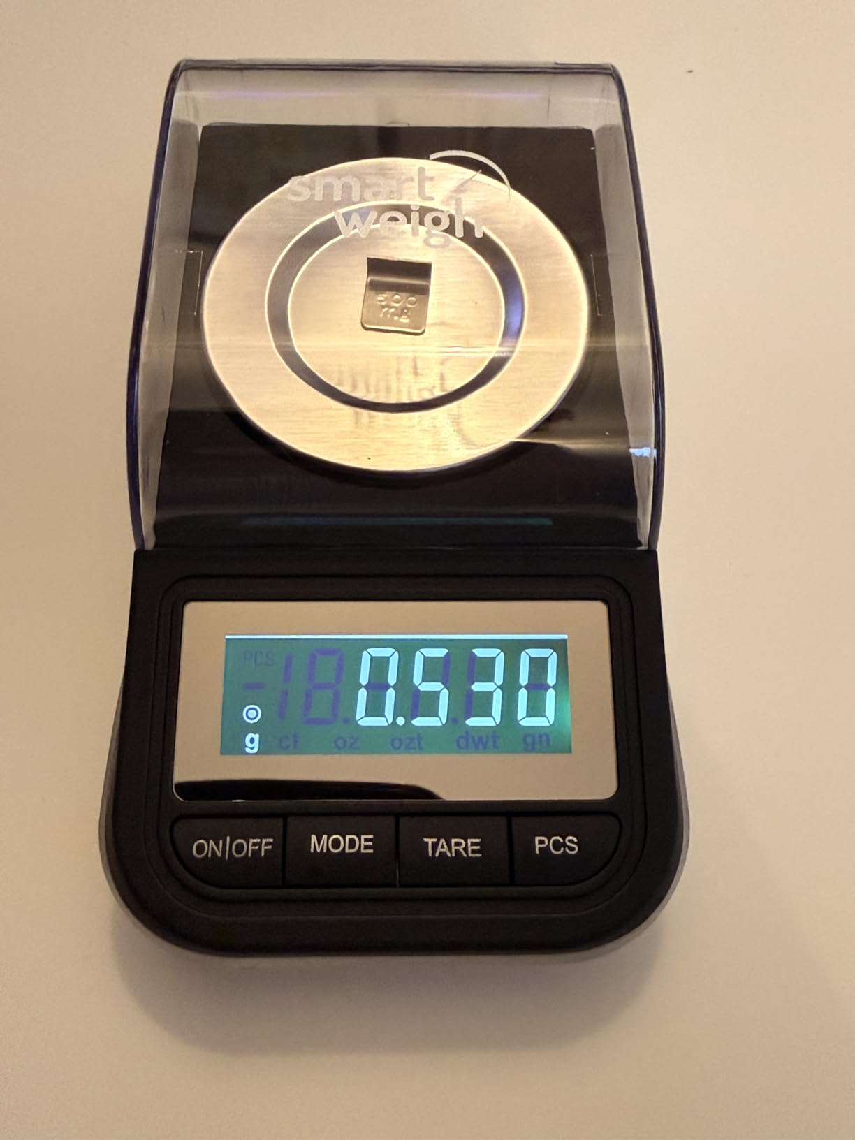 Smart Weigh 50g x 0.001 Grams, Premium High Precision Digital Milligram Scale, Includes Tweezers, Calibration Weights, Three Weighing Pans and Case customer photo 1