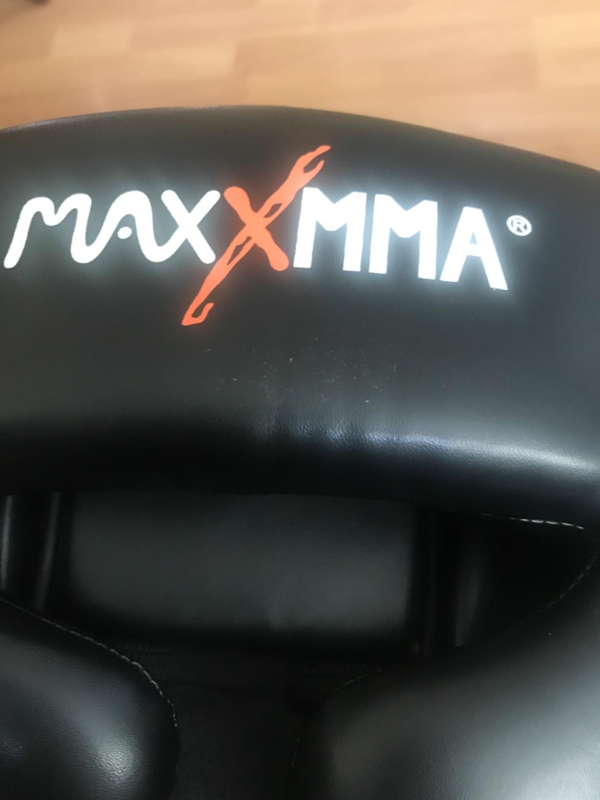 MaxxMMA Headgear L/XL Boxing MMA Training Kickboxing Sparring Karate Taekwondo customer photo 2