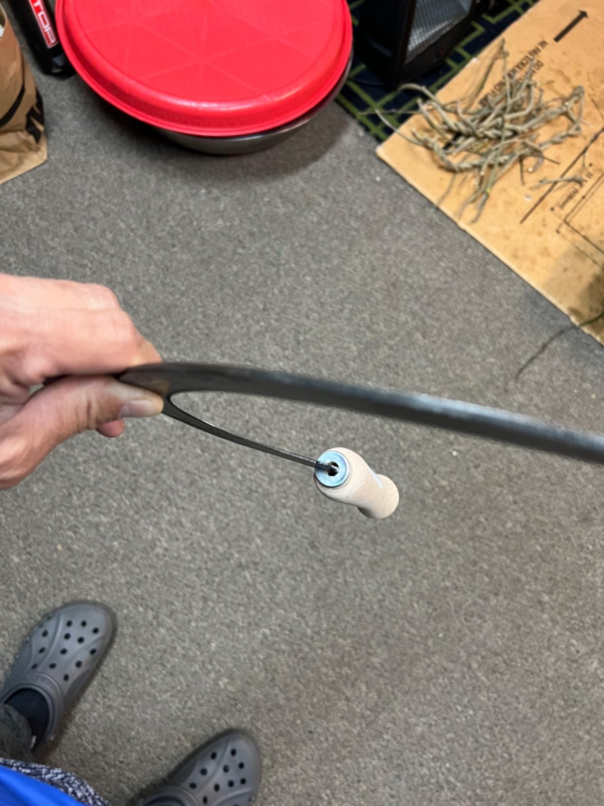 Truper Serrated Grass Sickle 16-Inch, High-Carbon Steel Blade, Lightweight Wooden Handle, Hand Scythe for Manual Harvesting and Weed Clearing (Model 15120) customer photo 1