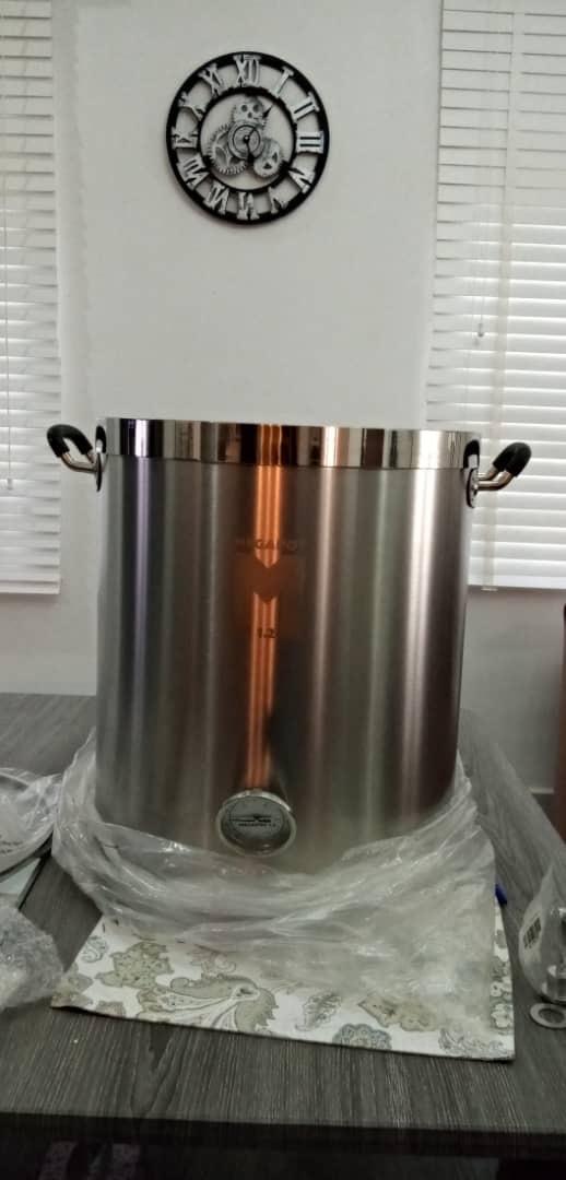 Northern Brewer MegaPot 30 G Steel Brew Kettle w/Valve & Thermometer customer photo 2