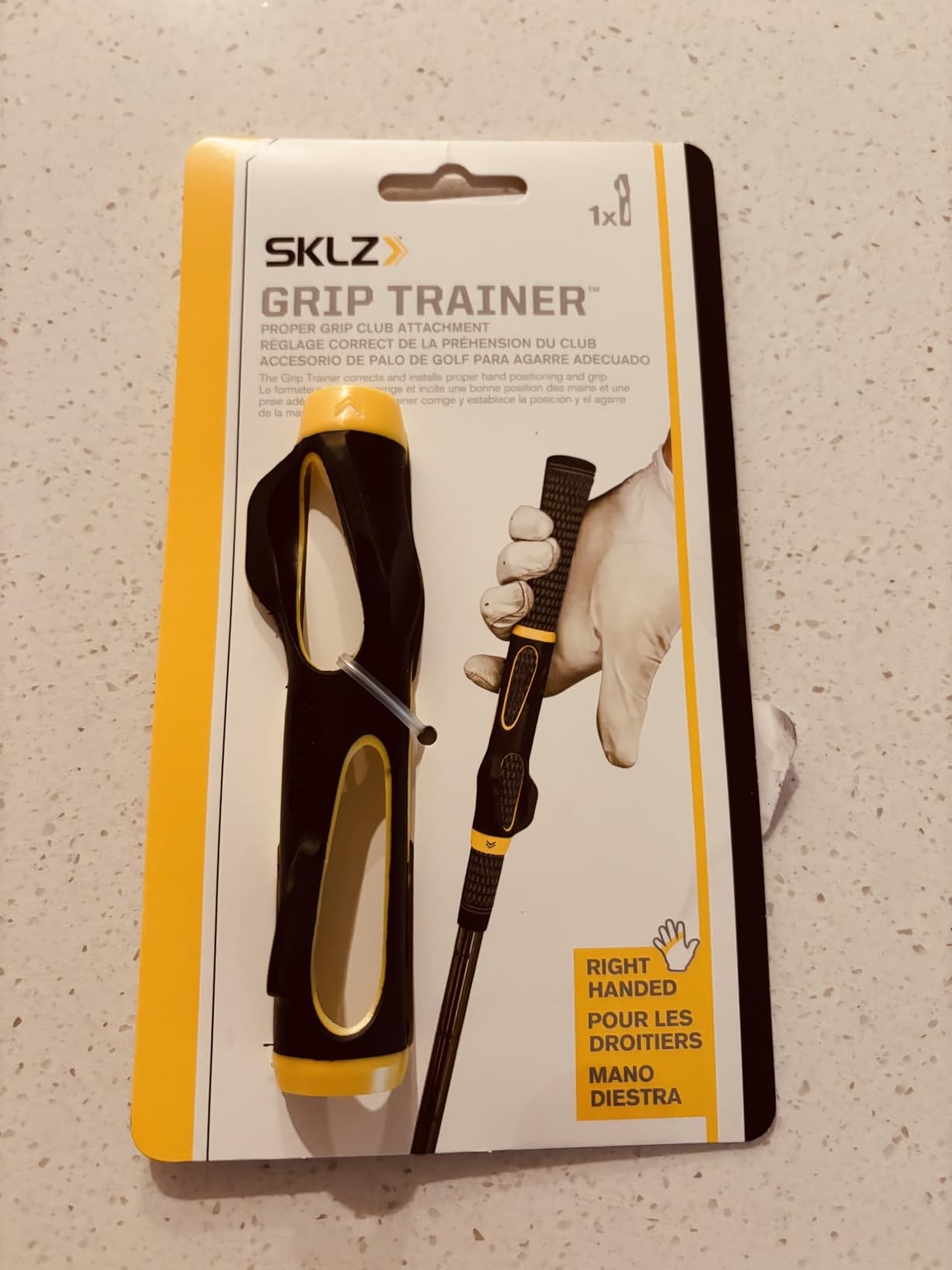 SKLZ Golf Grip Trainer, Club Attachment for Correct Hand Positioning and Muscle Memory customer photo 1