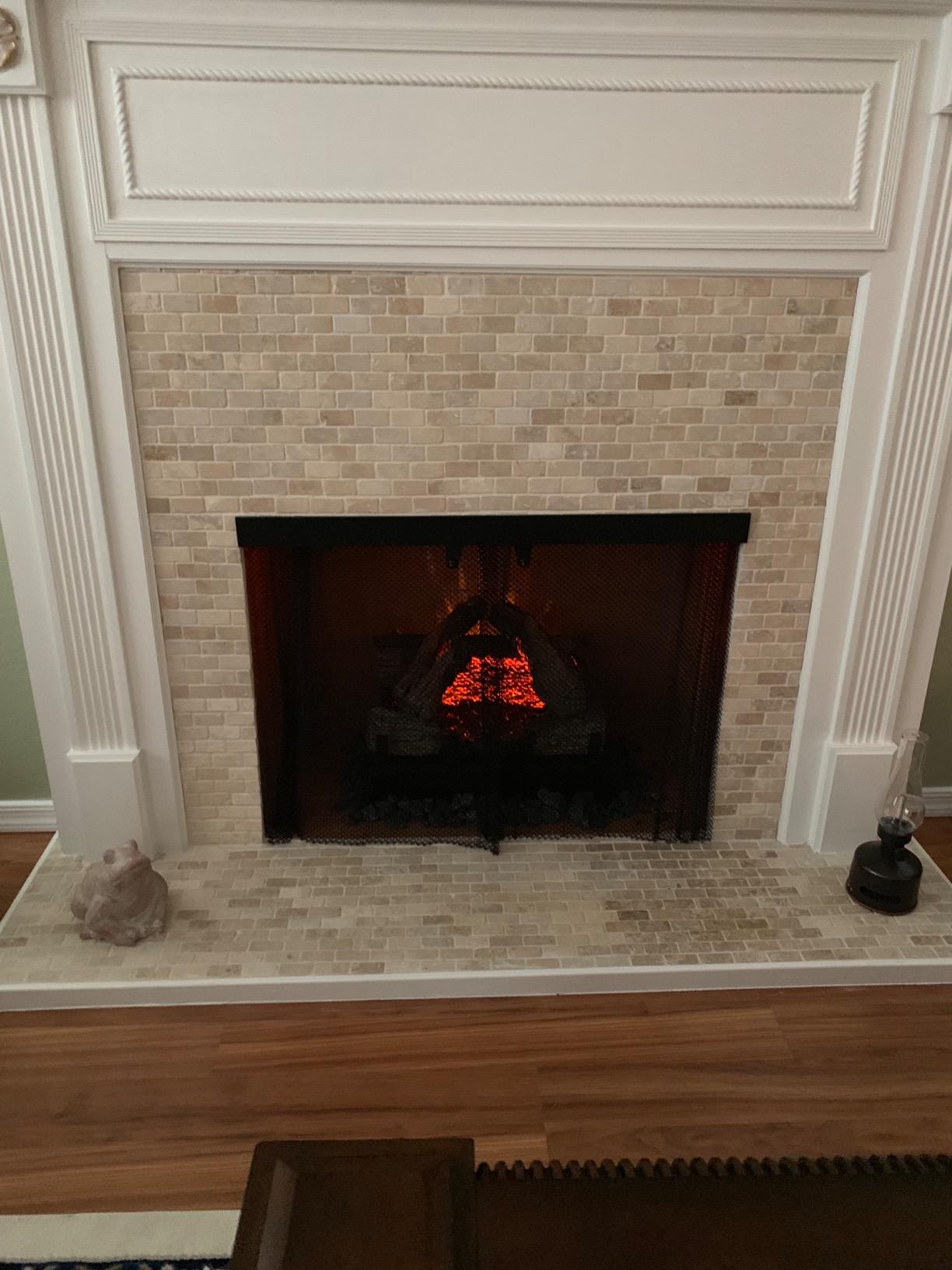 Napoleon Woodland 24 - NEFI24H - Electric Log Set, Electric Fireplace, 24-in, Hand Painted Realistic Logs, High Intensity LED Lights, Realistic Fire, Glowing Logs, Fireplace Insert, Remote Included customer photo 2