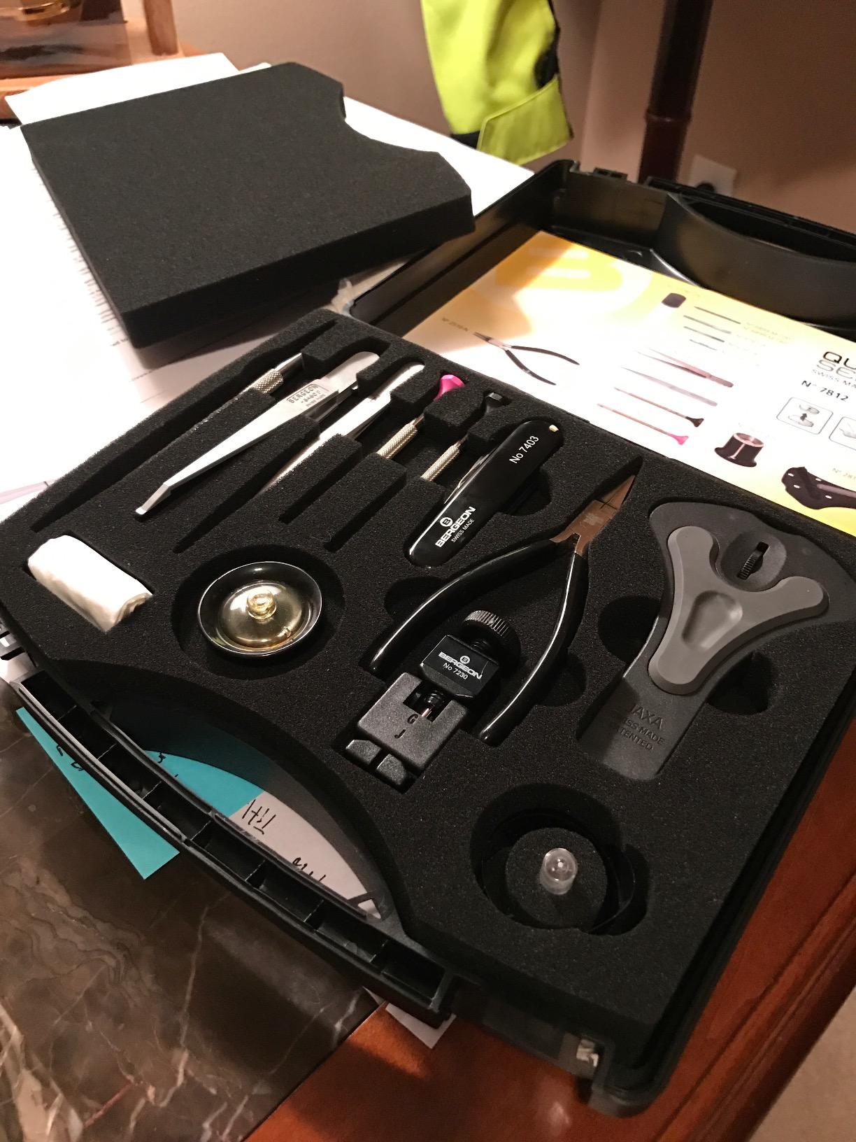 7812 Professional Grade Quick Service Watch Repair Kit in Carry Case #55-699 customer photo 1