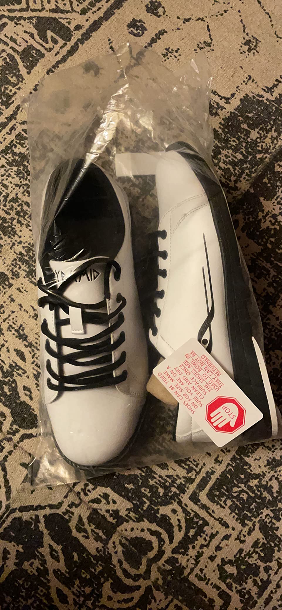 Pyramid Men's Classic Bowling Shoes - Universal Slide Soles, Medium Width customer photo 1