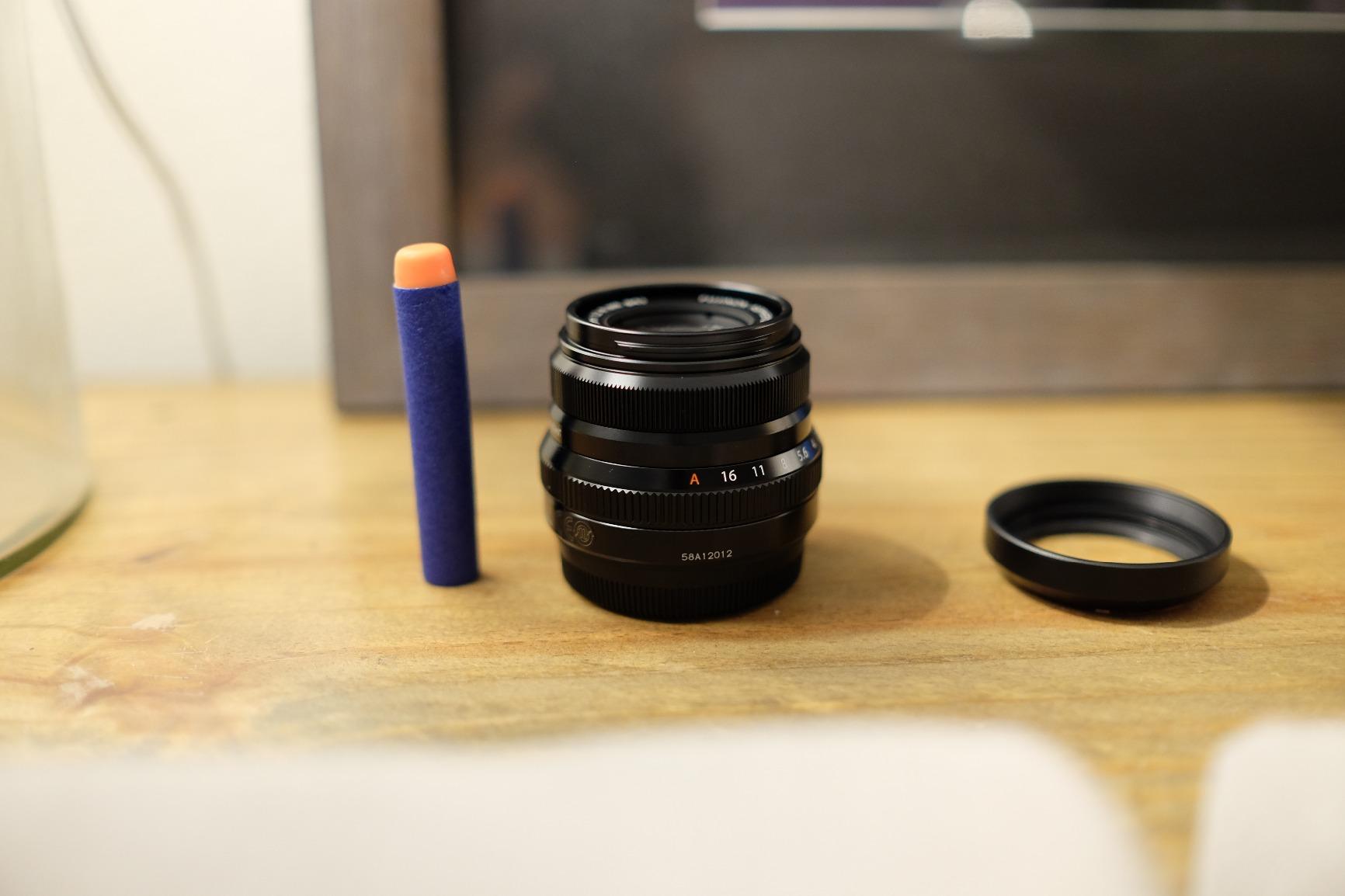 Fujinon XF35mmF2 R WR Lens for Fujifilm X-Mount Mirrorless Cameras - Black customer photo 1
