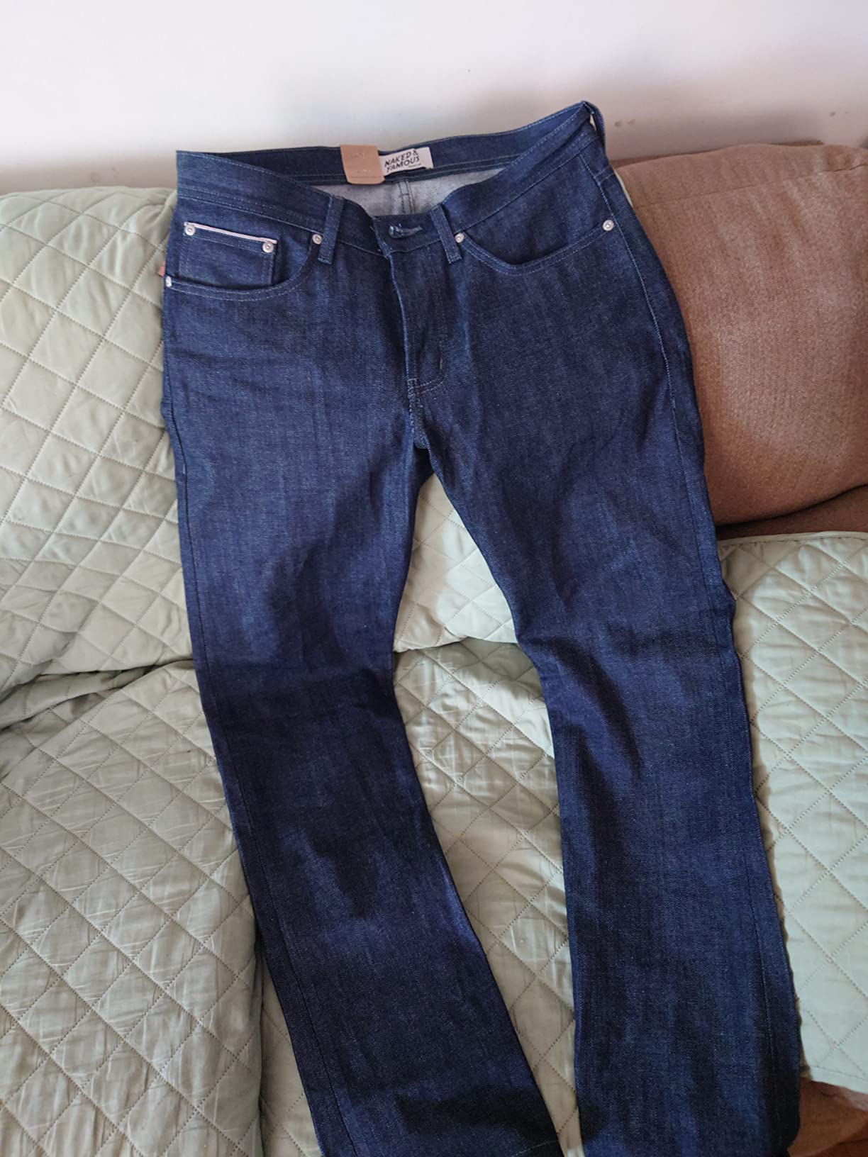 Naked & Famous Denim Men's Easy Guy Laid Back Fit Jean In 11-Oz Stretch Selvedge customer photo 1