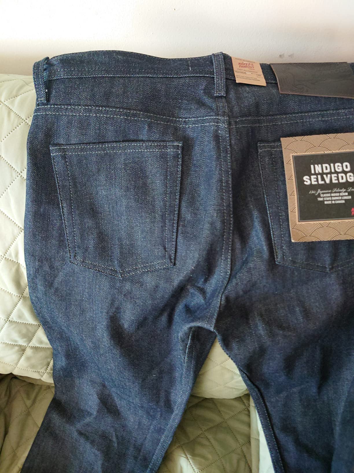 Naked & Famous Denim Men's Easy Guy Laid Back Fit Jean In 11-Oz Stretch Selvedge customer photo 2