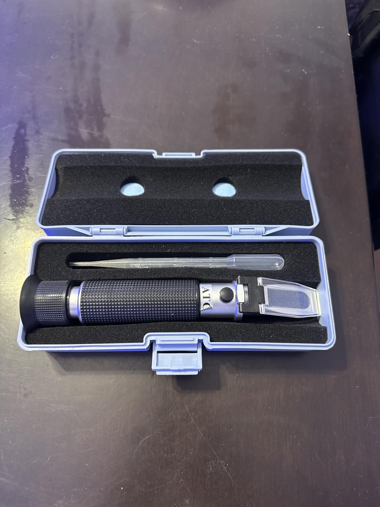 Agriculture Solutions Salinity Refractometer for Seawater and Marine Fishkeeping Aquarium 0-100 PPT with Automatic Temperature Compensation customer photo 1
