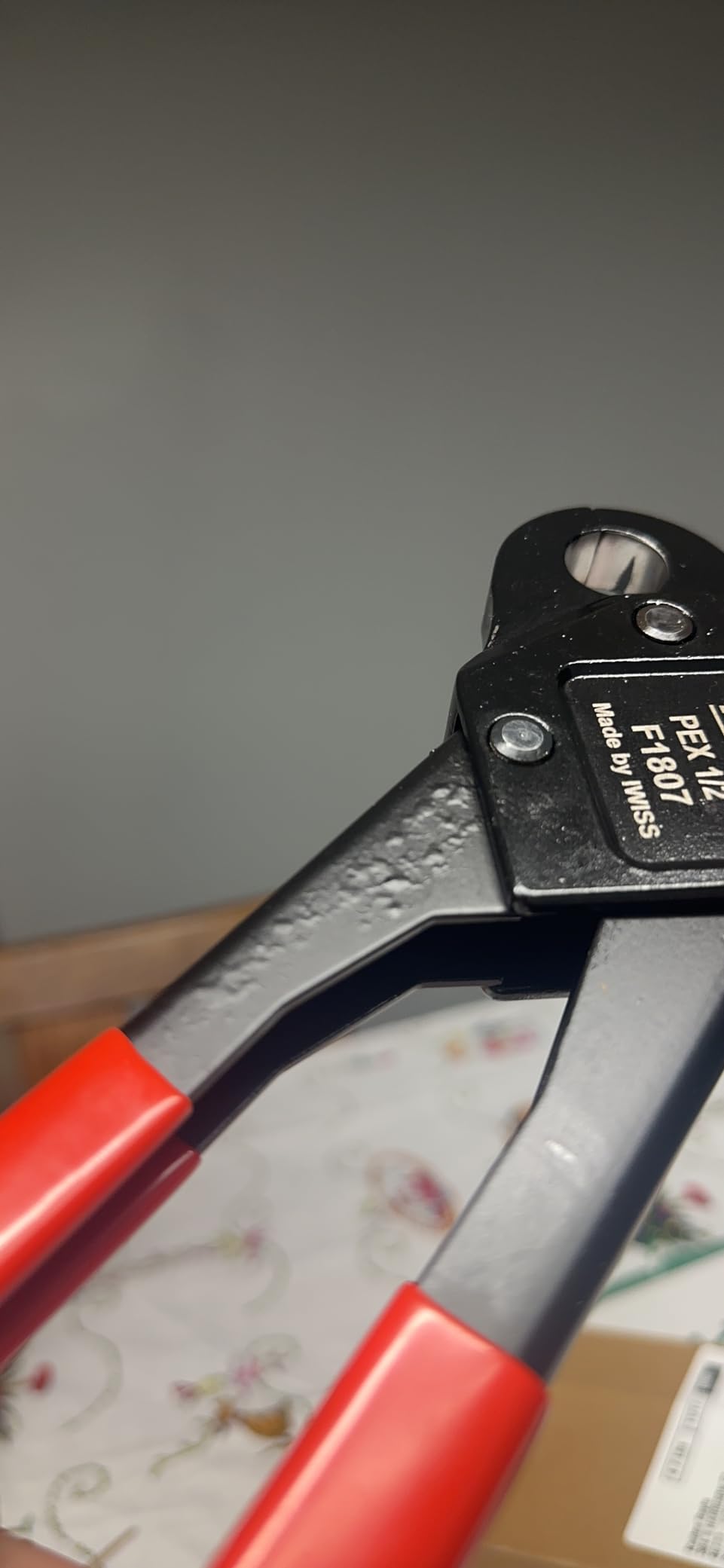 iCrimp Angle PEX Crimping Tool for 1/2-inch & 3/4-inch PEX Copper Crimp Rings and Barbed PEX Fitting, c/w PEX Tubing Cutter & Go/No-Go Gauge, Meets ASTM F1807 Standard PEX PlumbingTool customer photo 2