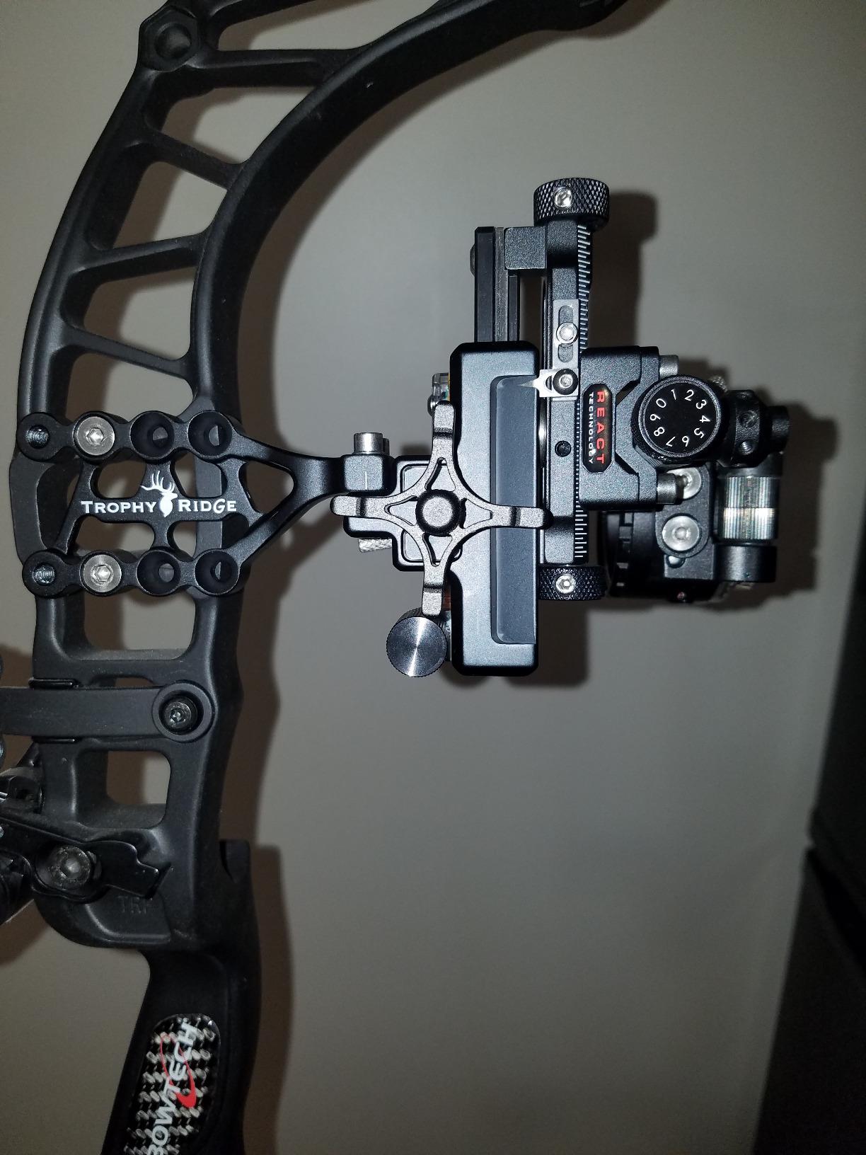 Trophy Ridge React One Pro Bow Sight - Accuracy up to 100 Yards customer photo 1