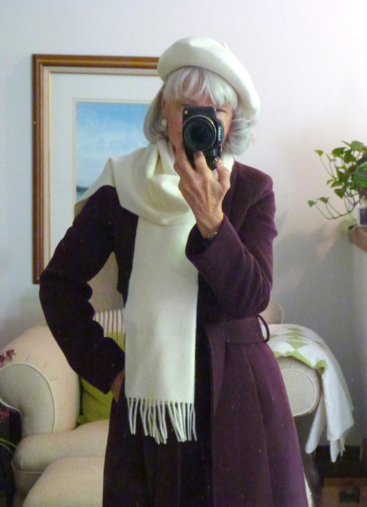 Lona Scott Cashmere Scarf customer photo 1