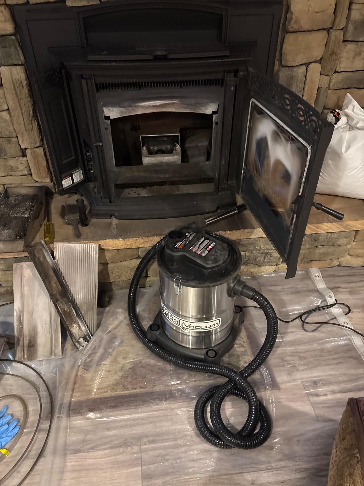 POWERSMITH Ash Vacuum 10 Amp 4 Gallon Vacuum and Blower PAVC102 customer photo 2