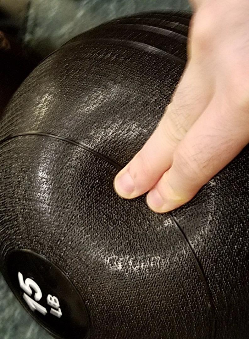 Trademark Innovations Exercise Slam Medicine Ball customer photo 2