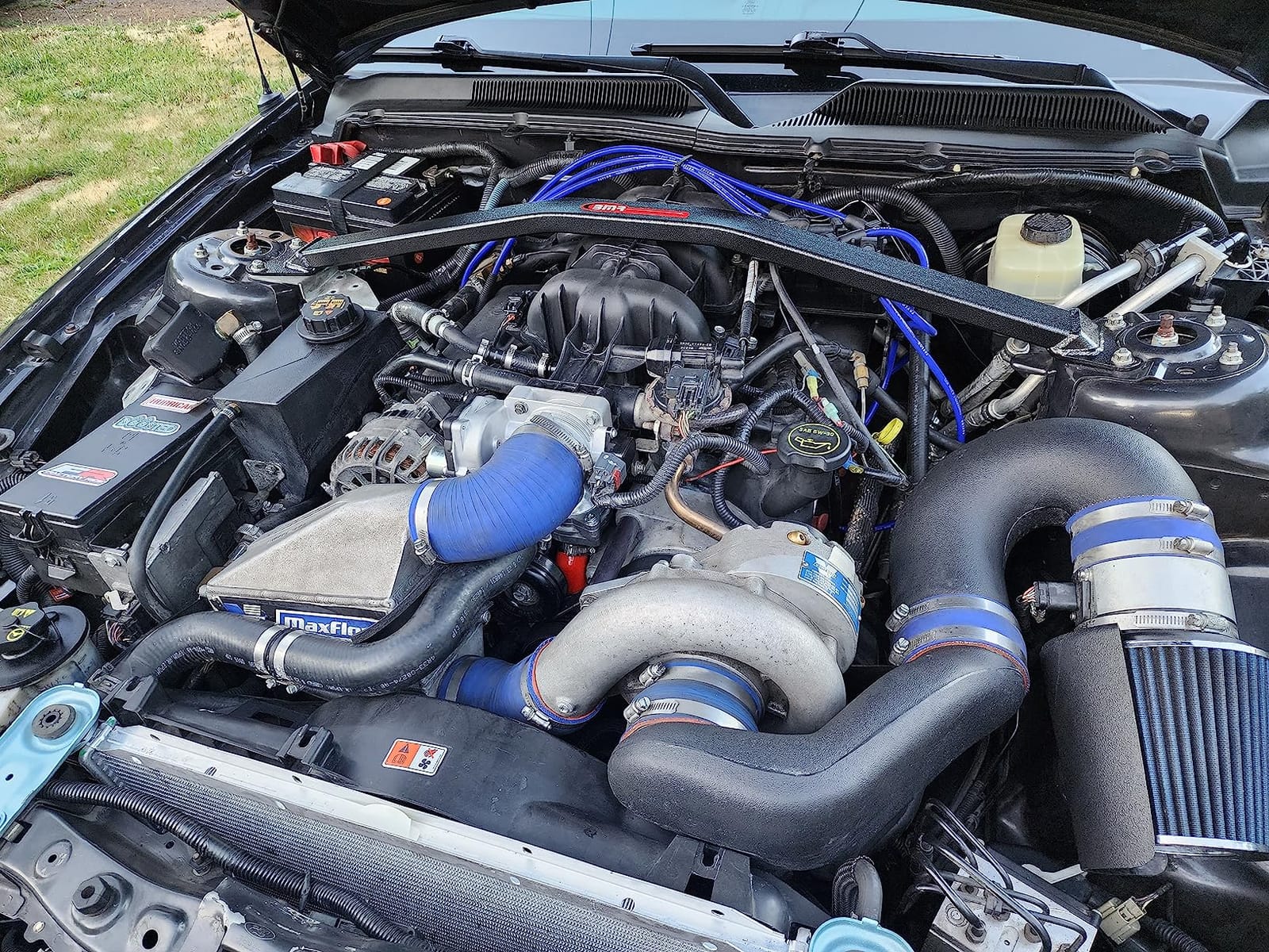 BMR Suspension STB011H Mustang Strut Tower Brace V-8with Plenum (05-14), 1 Pack customer photo 1