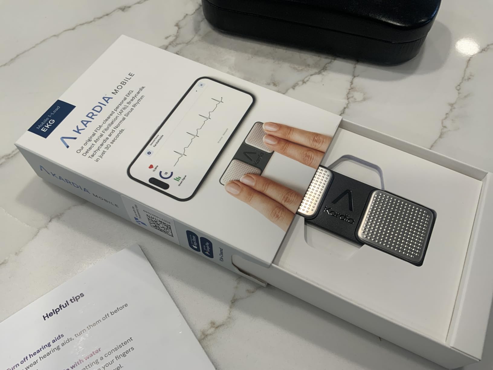 KardiaMobile 1-Lead EKG Monitor, Medical-Grade FDA-Cleared Personal Heart Monitor, Detects Normal, AFib & Arrhythmias, 30 Second Results, Works with Most Smartphones, HSA&FSA Eligible customer photo 2