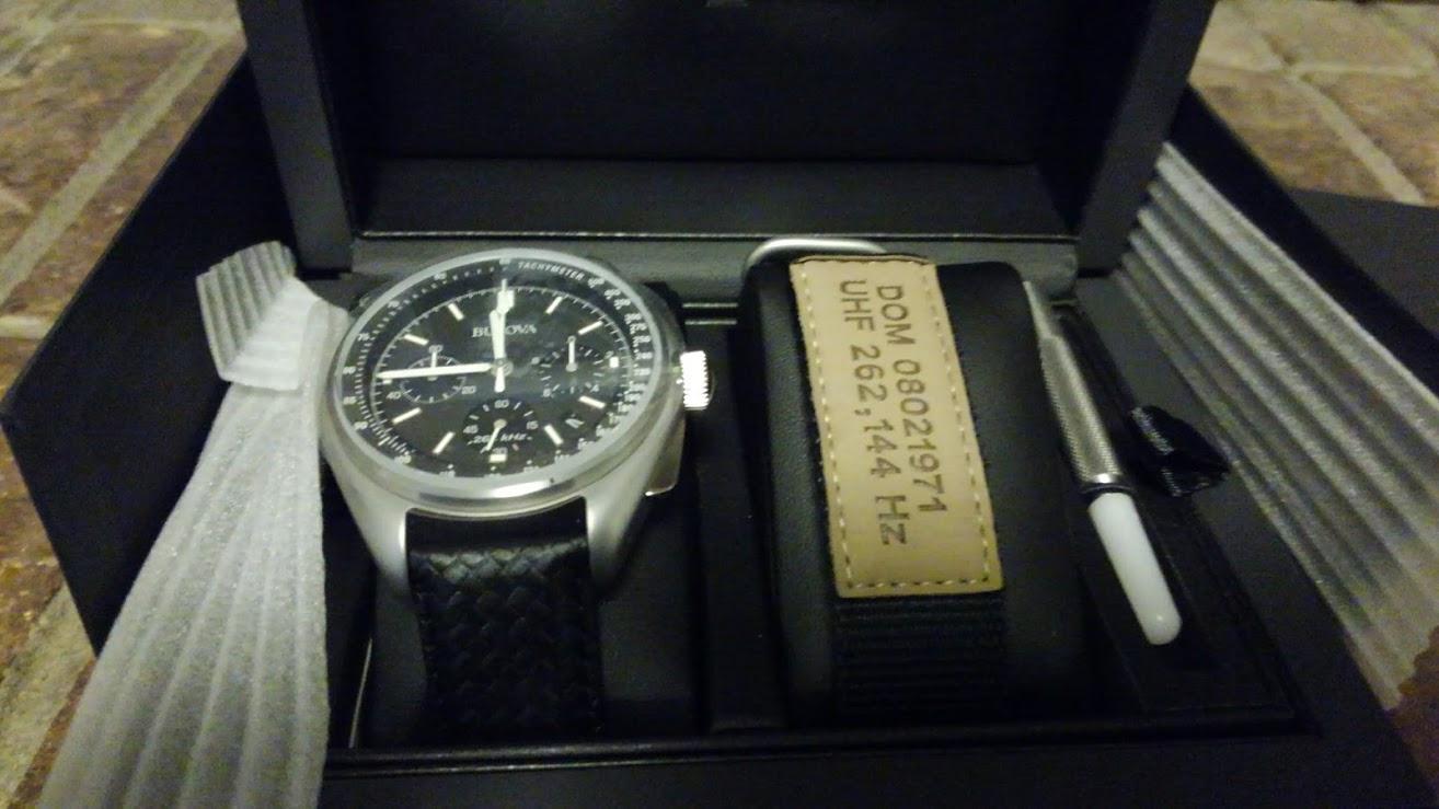 Bulova Men's Archive Series Lunar Pilot Chronograph High Performance Quartz, 96B251, Sapphire Crystal customer photo 2