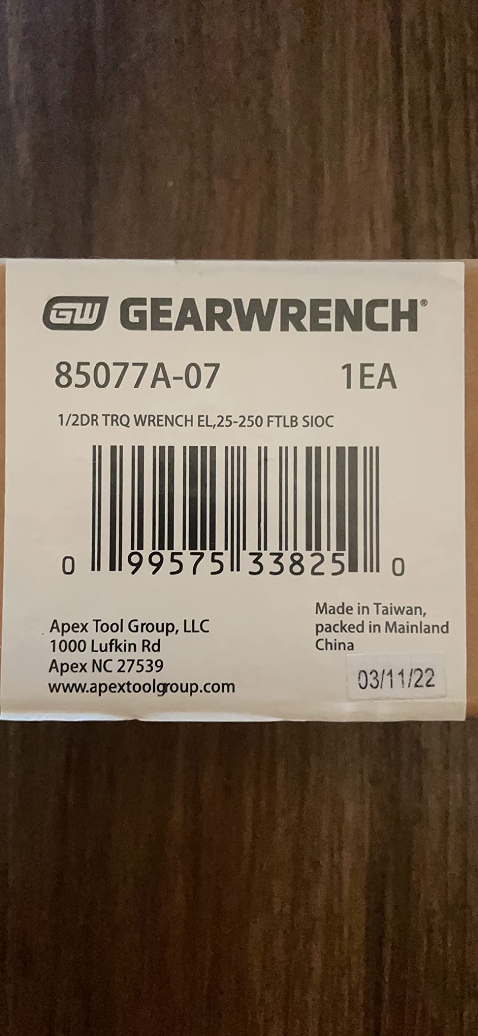 GEARWRENCH 1/2 Drive Electronic Torque Wrench | 85077 customer photo 1