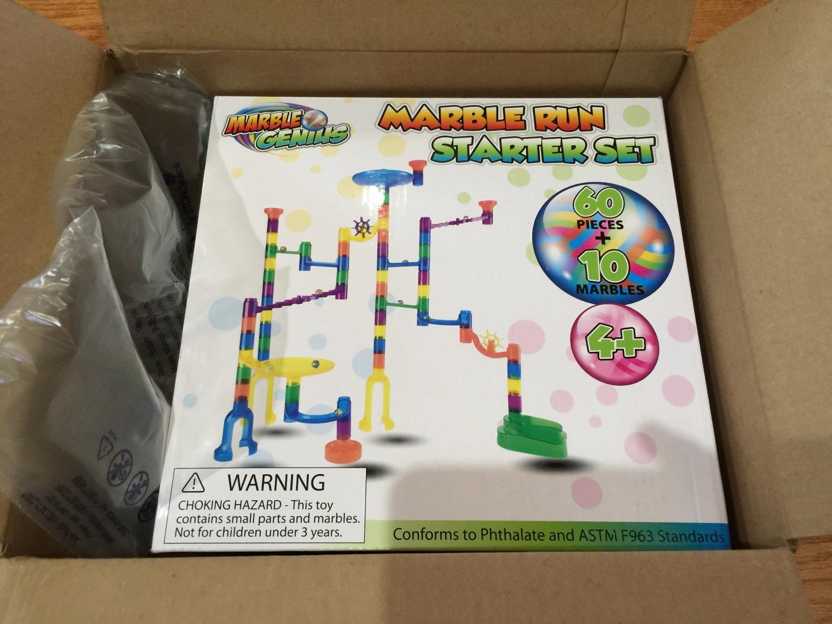 Marble Genius Marble Run Super Set, STEM Toys & Maze Construction Building - 150 Translucent Track Pieces & Glass Marble for Family, Kids Toddlers Ages 4-8 - Fun Holiday Creative Gifts customer photo 2