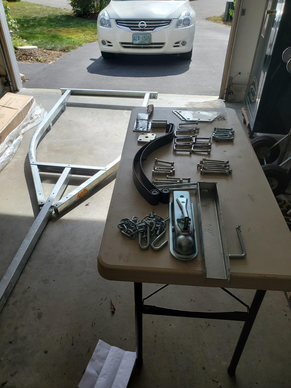 Ruff-Sport Trailer - Galvanized Finish for Kayak, Bicycle, and SUP customer photo 1