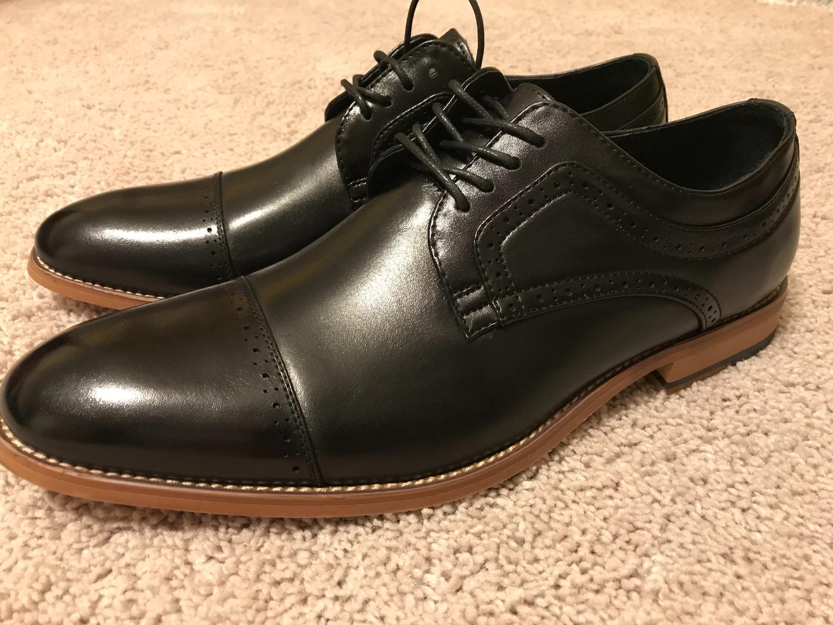 Stacy Adams Men's Dickinson Cap-Toe Lace-up Oxford customer photo 2