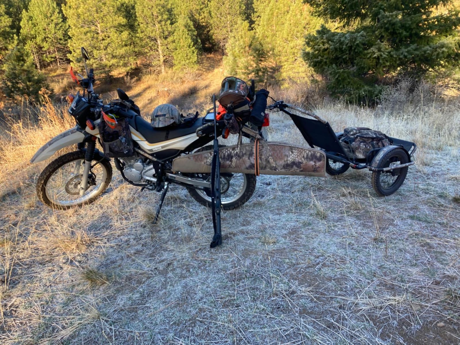 Rambo Bikes Aluminum Bike Trailer Cart - Heavy-Duty Game Cart and Utility Trailer customer photo 2