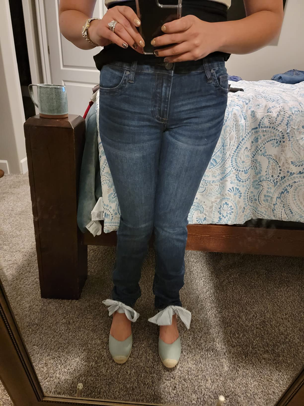 KUT from the Kloth Stevie Straight Leg Jeans customer photo 1
