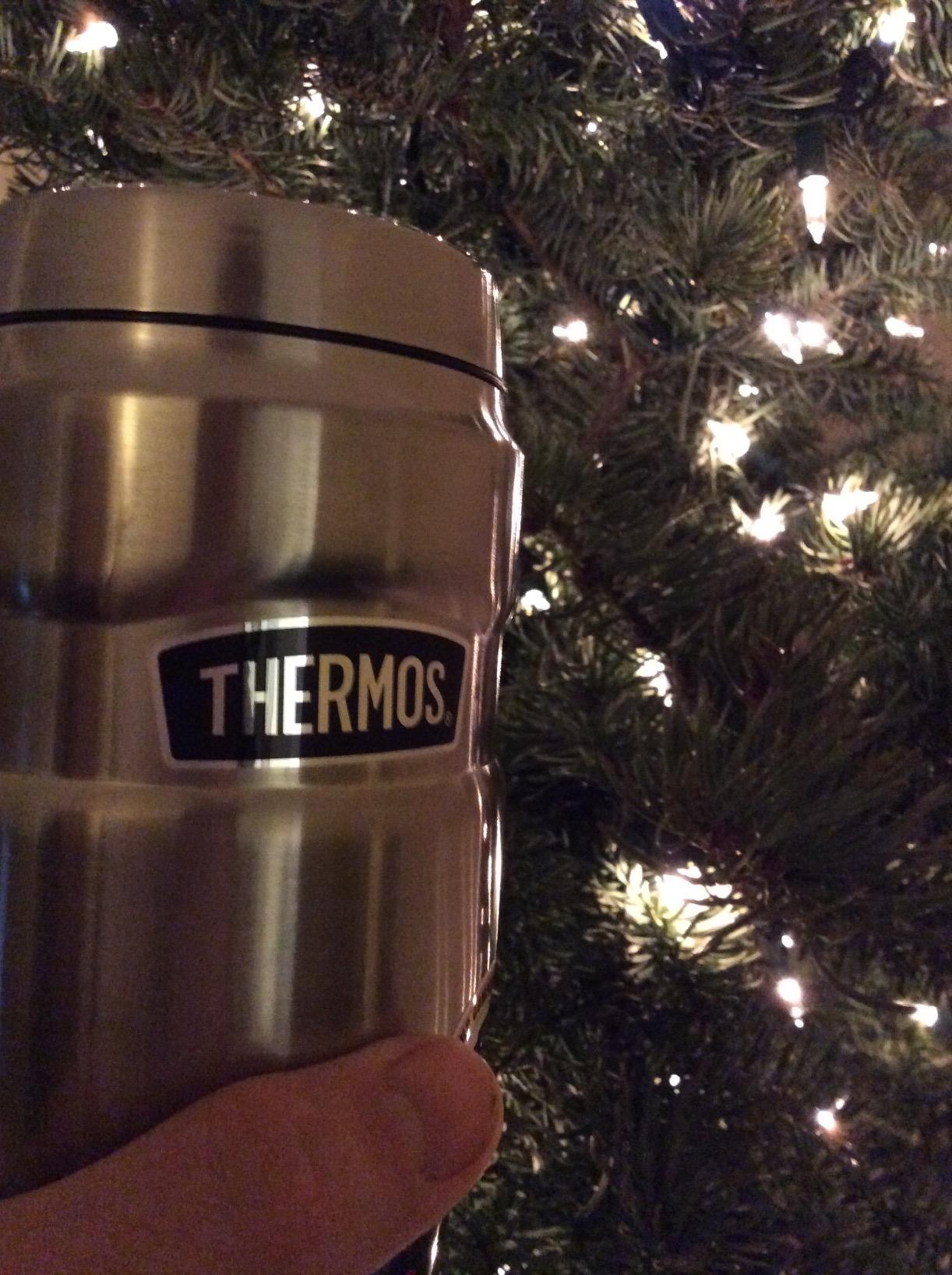 THERMOS Stainless King Vacuum-Insulated Travel Tumbler, 16 Ounce, Matte Steel customer photo 1