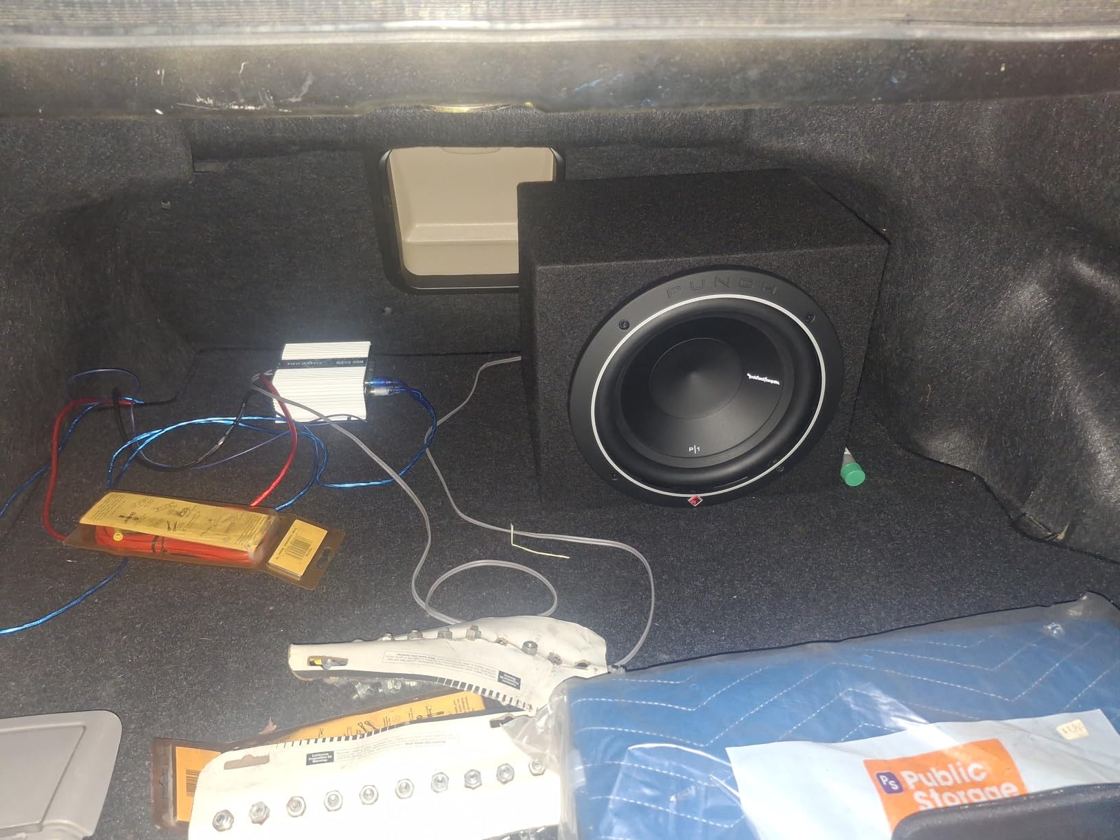 Taramps BASS 400 2 Ohms 400W RMS Monoblock Subwoofer Car Audio Amplifier | OEM RADIO READY: High-Level and RCA inputs, variable LPF and parametric Bass Boost deliver precise low-frequency control. customer photo 2