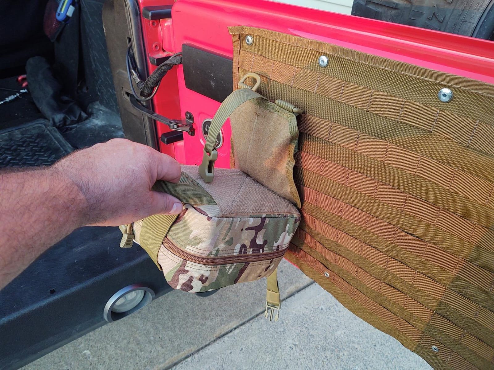 Rapdom Tactical M.O.L.L.E. Panel customer photo 2