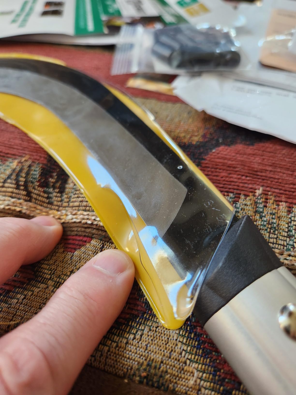 Zenport K310 Brush Clearing Sickle with 9-Inch Carbon Steel Blade and 9-Inch Aluminum Handle customer photo 2