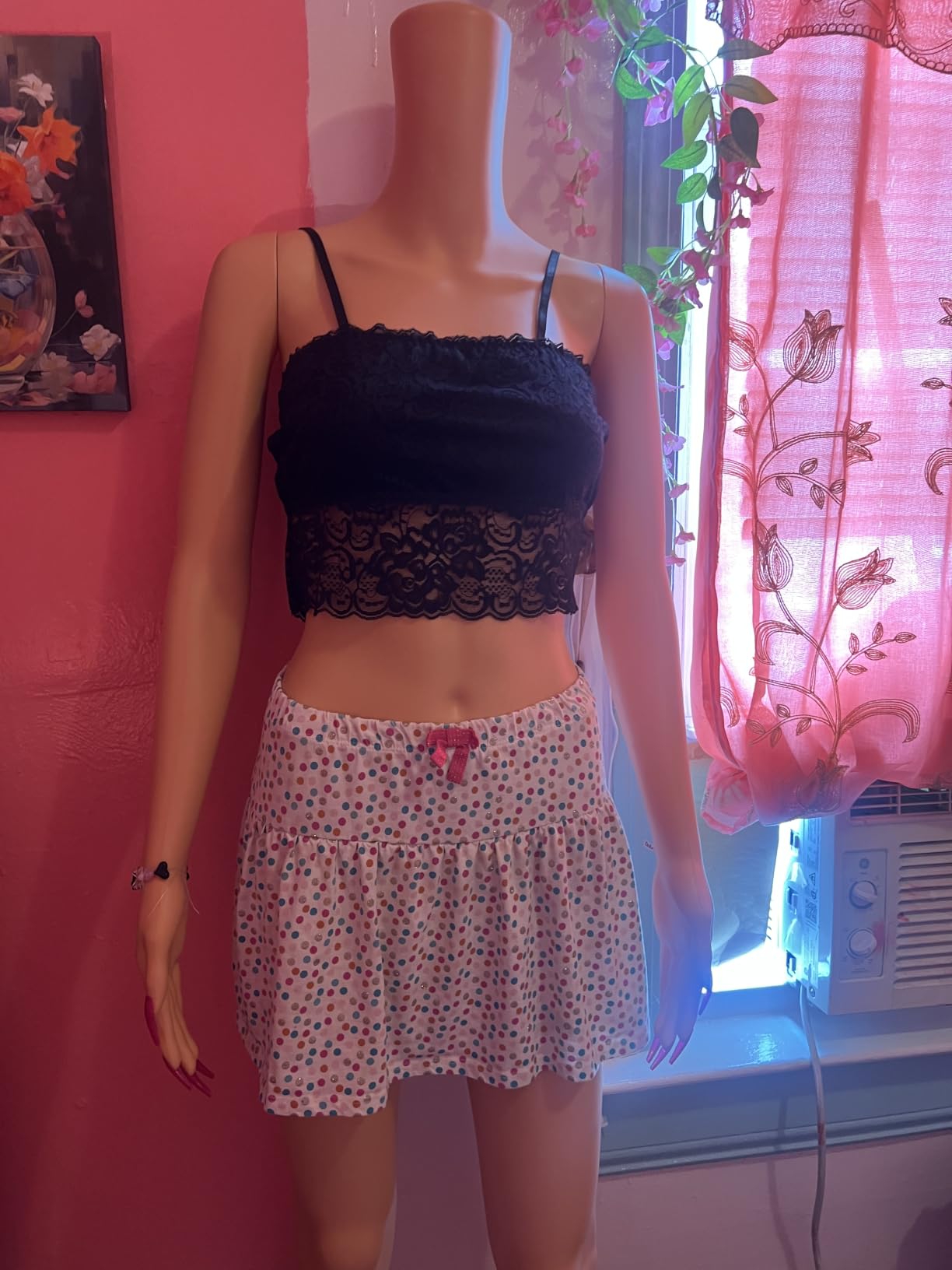 Female Mannequin Full Body with Adjustable Head, Flexible Limbs Detachable Design 69