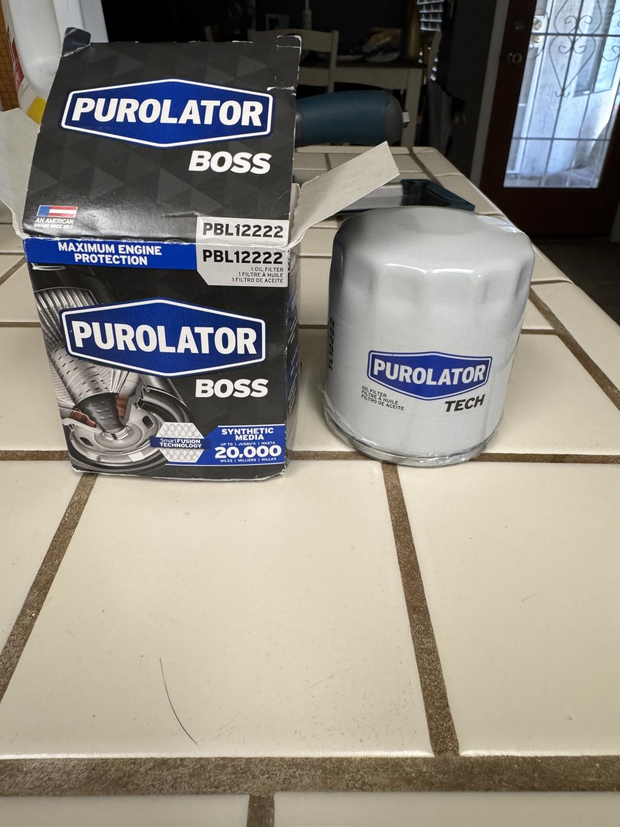 Purolator PBL12222 PurolatorBOSS Maximum Engine Protection Spin On Oil Filter Compatible With Ram 1500, Chevrolet Silverado 1500, Silverado 2500 HD, Jeep Compass, Cherokee, Patriot and GMC Sierra 1500 customer photo 2