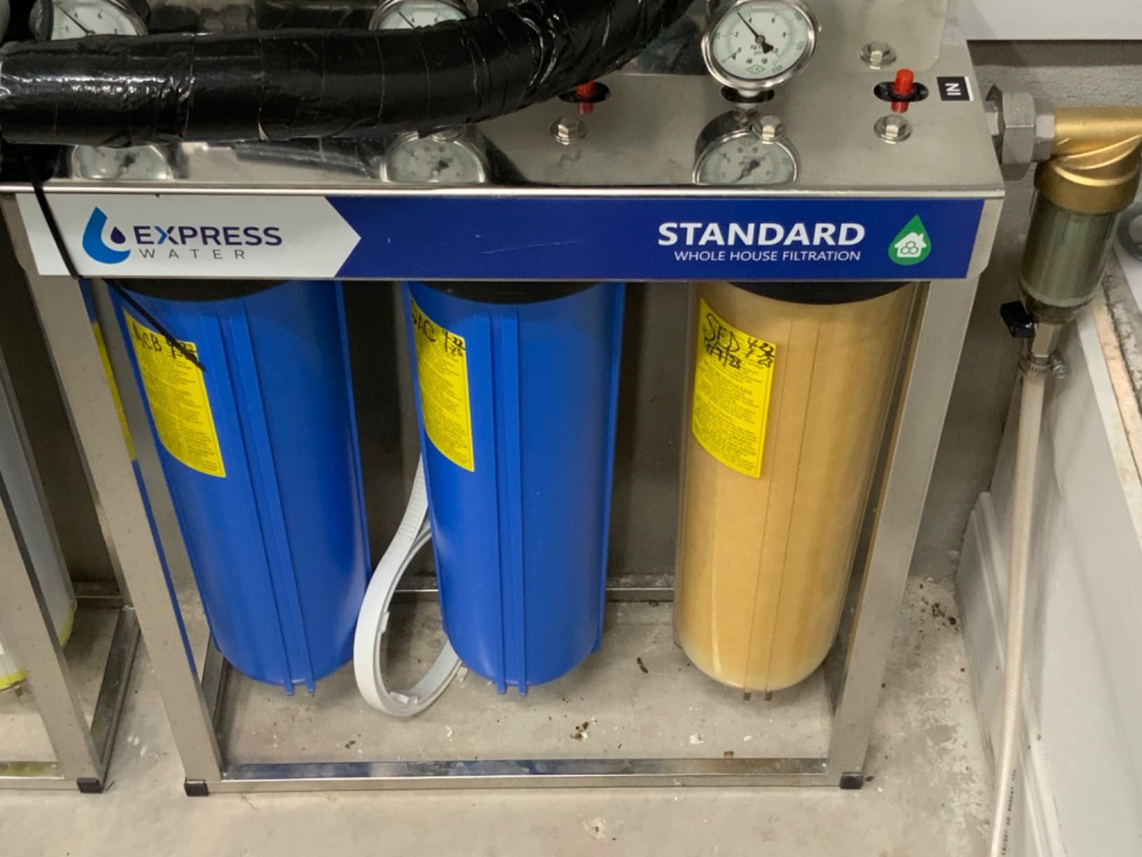 Express Water 2-Pack Sediment Replacement Filter, Whole House, 5 Micron | Reduces Dirt, Rust, Sand, and Dust, Fits Standard 4.5 x 20 Inch Housings, Easy Cartridge Changes, Long-Lasting Performance customer photo 2