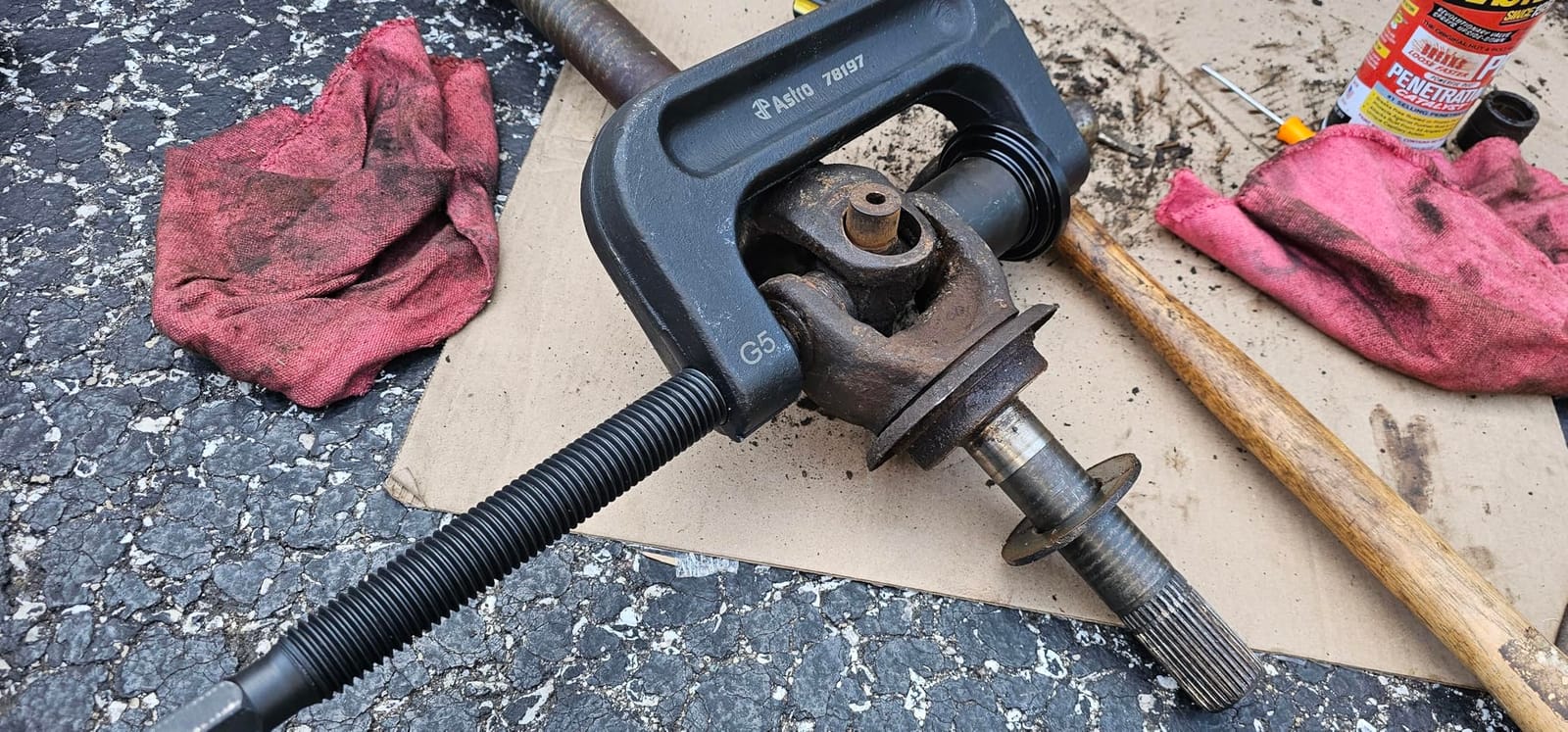 Astro Tools 78197 Goliath LARGE Ball Joint Service Tool and Master Adapter Set customer photo 1