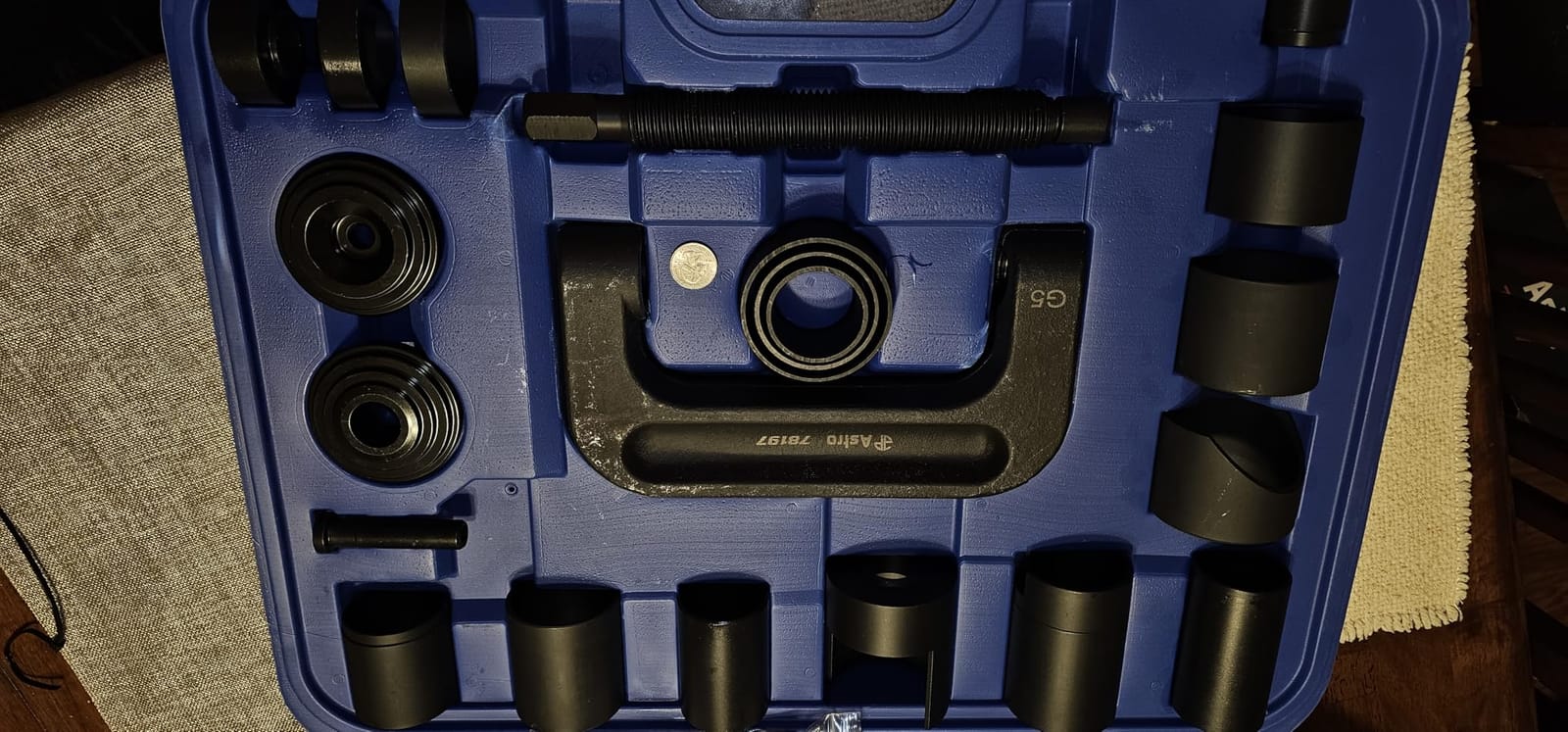 Astro Tools 78197 Goliath LARGE Ball Joint Service Tool and Master Adapter Set customer photo 2