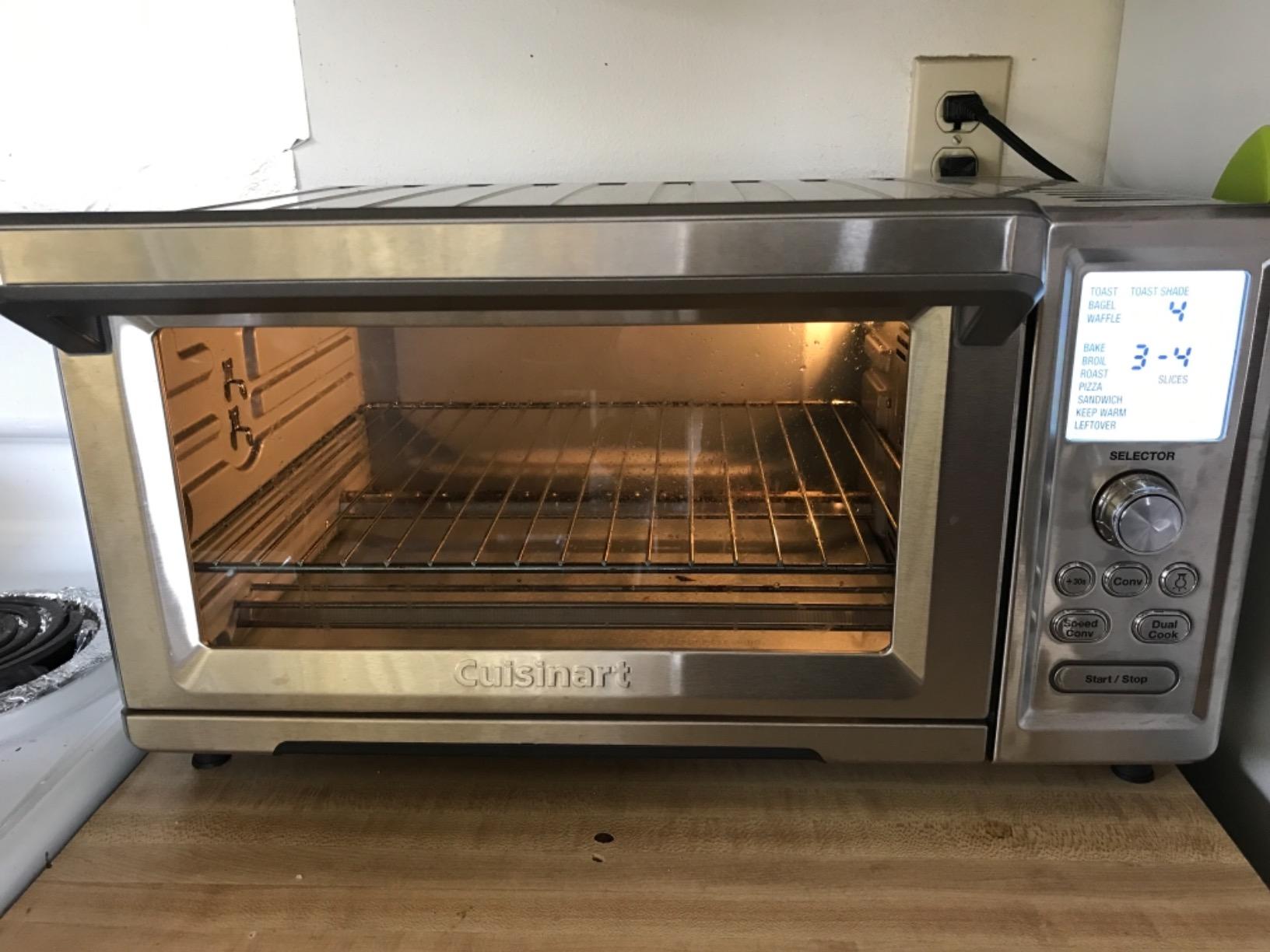 Cuisinart Convection Toaster Oven, 15-Function, 1800W, Stainless Steel | Exact Heat technology, nonstick interior fits 13