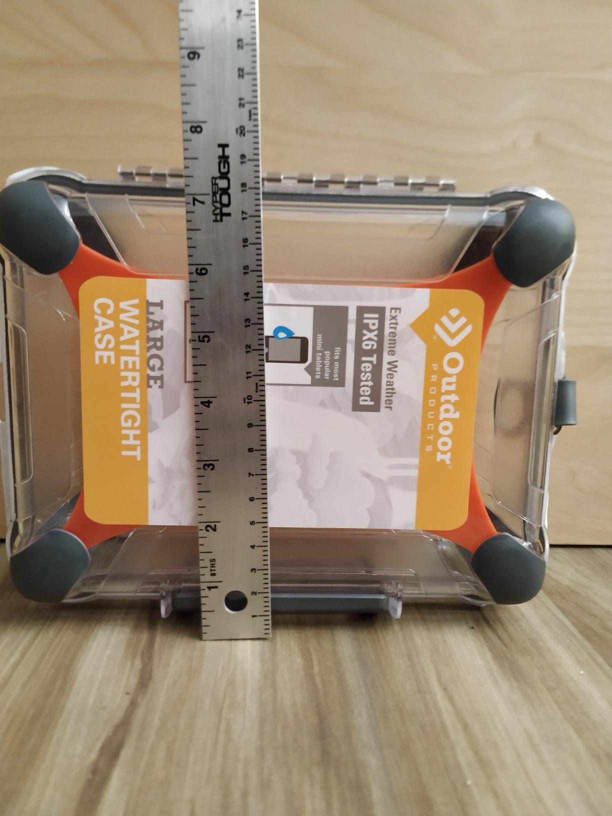 Outdoor Products Watertight Case (Clear, Large) customer photo 1