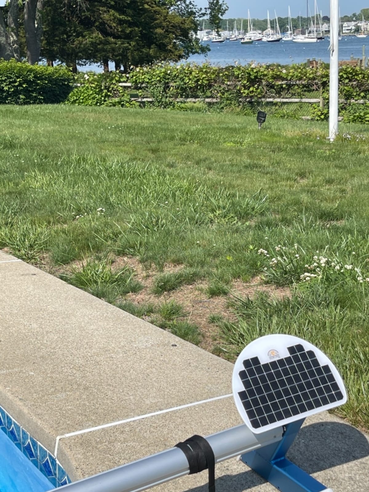Automatic Motorized Solar Blanket Cover Reel/Roller for Pools up to 21x45ft customer photo 2