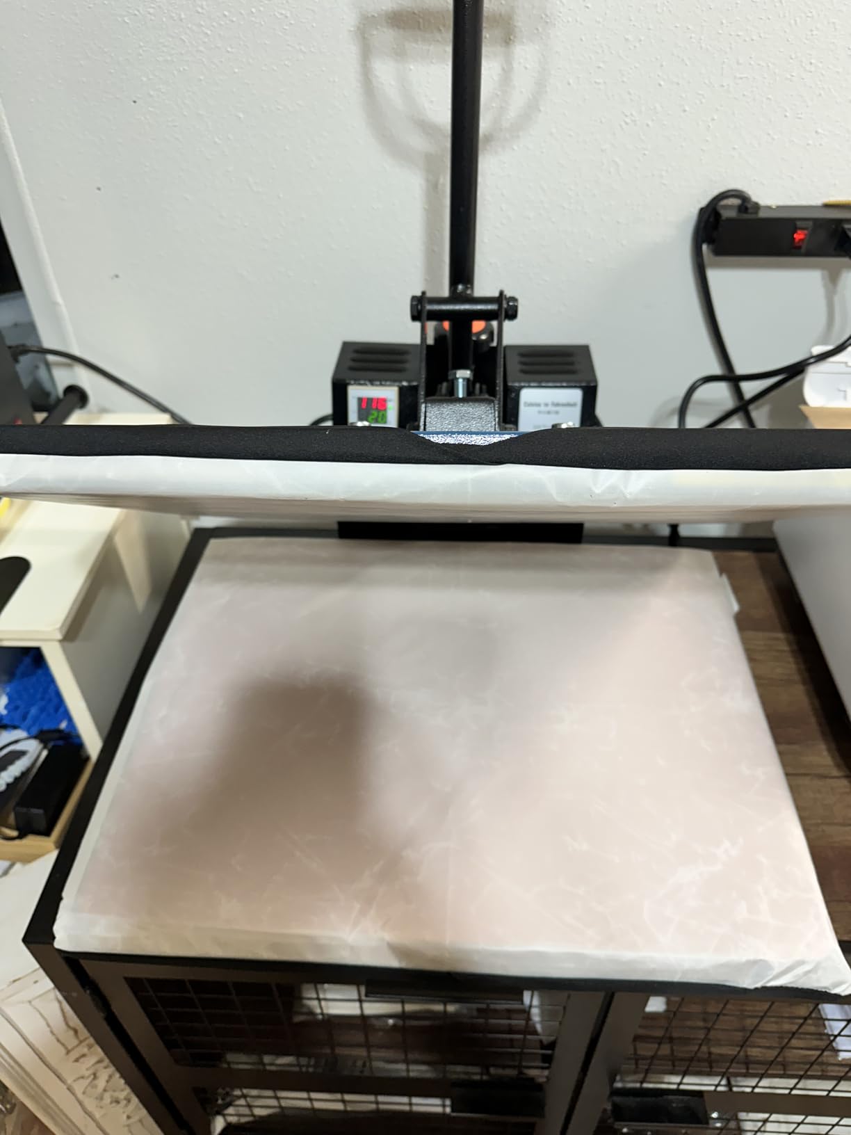 Fancierstudio Heat Press 16x20 Lower Platen Pull Out 5.5