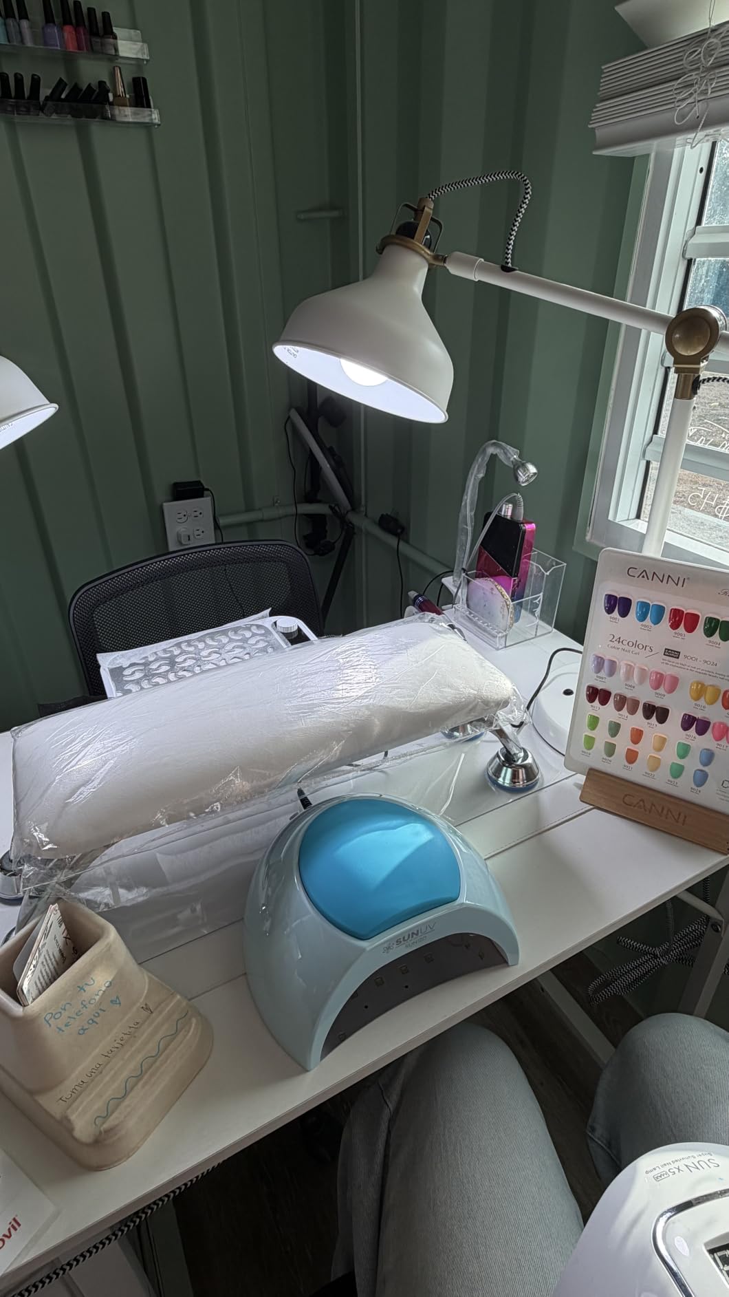 SUNUV UV Light for Gel Nail, Professional UV LED Nail Lamp SUN2C Rose | 4 Timer Settings, 33 LEDs, Fast Curing Lamp, Auto Sensor, Removable Base, Compatible with All Gel Polish, Home & Salon Use customer photo 1