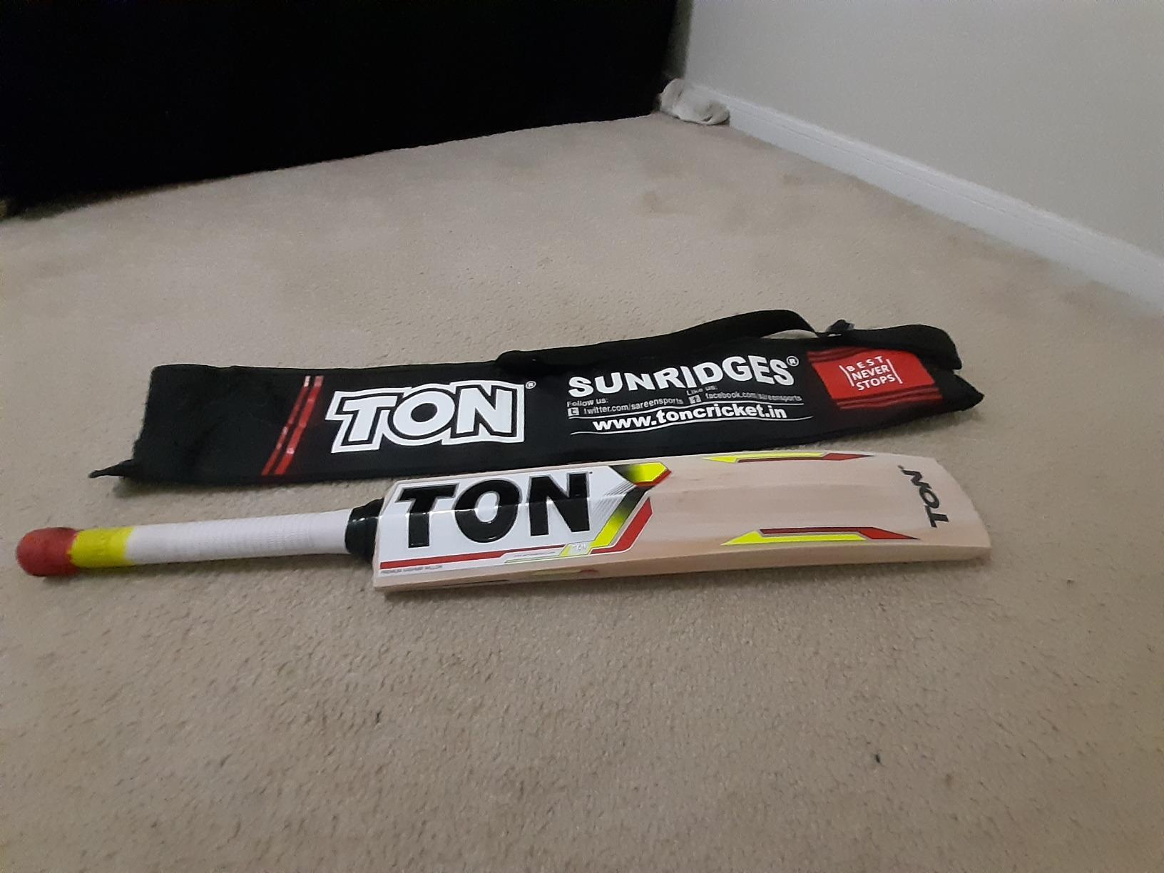 SS Ton Kashmir Willow Cricket Bat- Ton Maximus (Cover Included) customer photo 2
