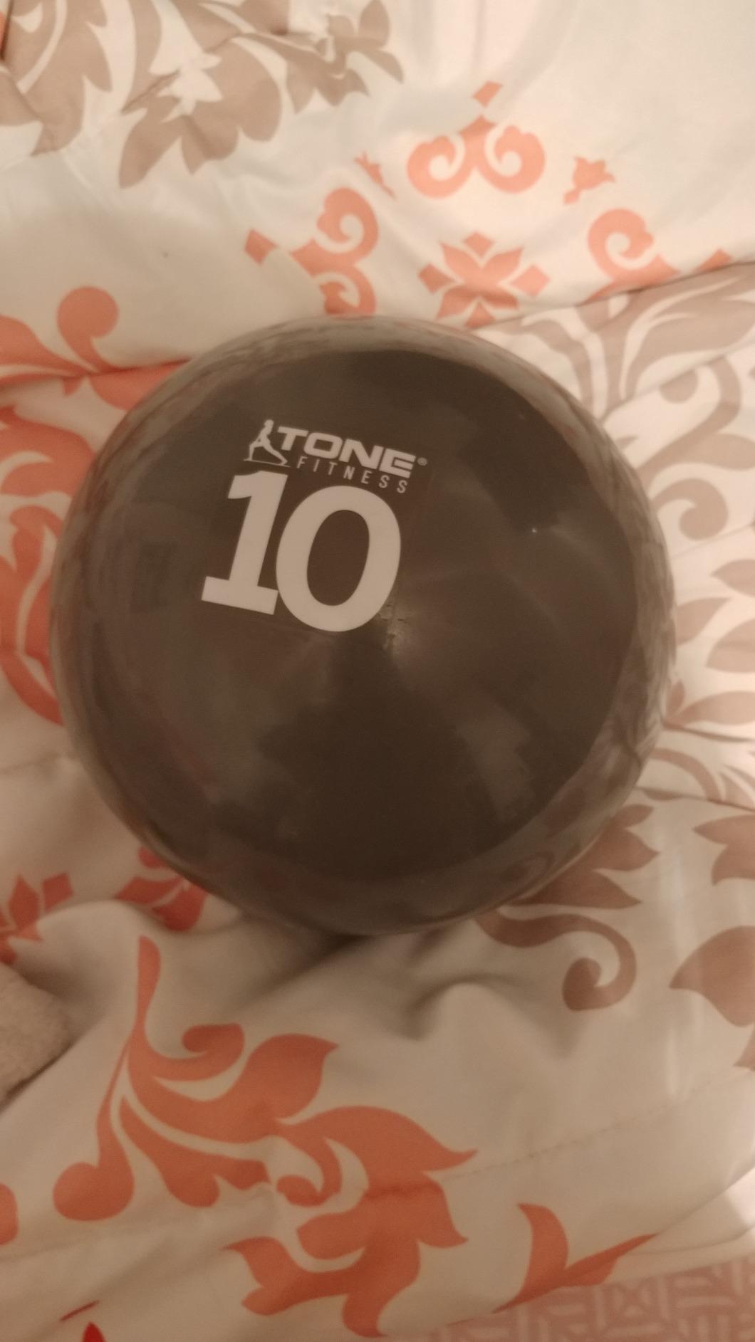 Tone Fitness Soft Weighted Toning Ball | Multiple Options customer photo 1