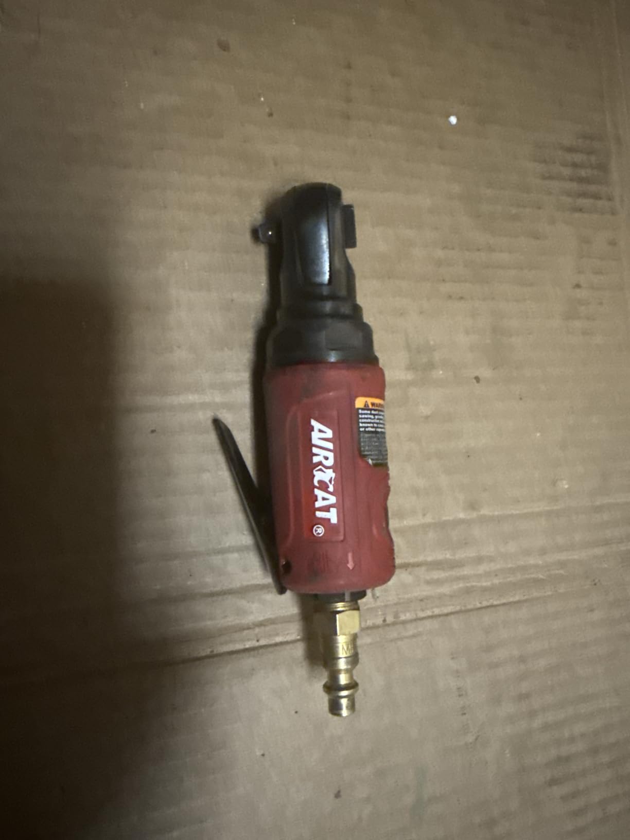 AIRCAT Pneumatic Tools 807: Mini Palm Ratchet 300 RPM, 35 ft-lbs Maximum Torque - 3/8-Inch customer photo 2