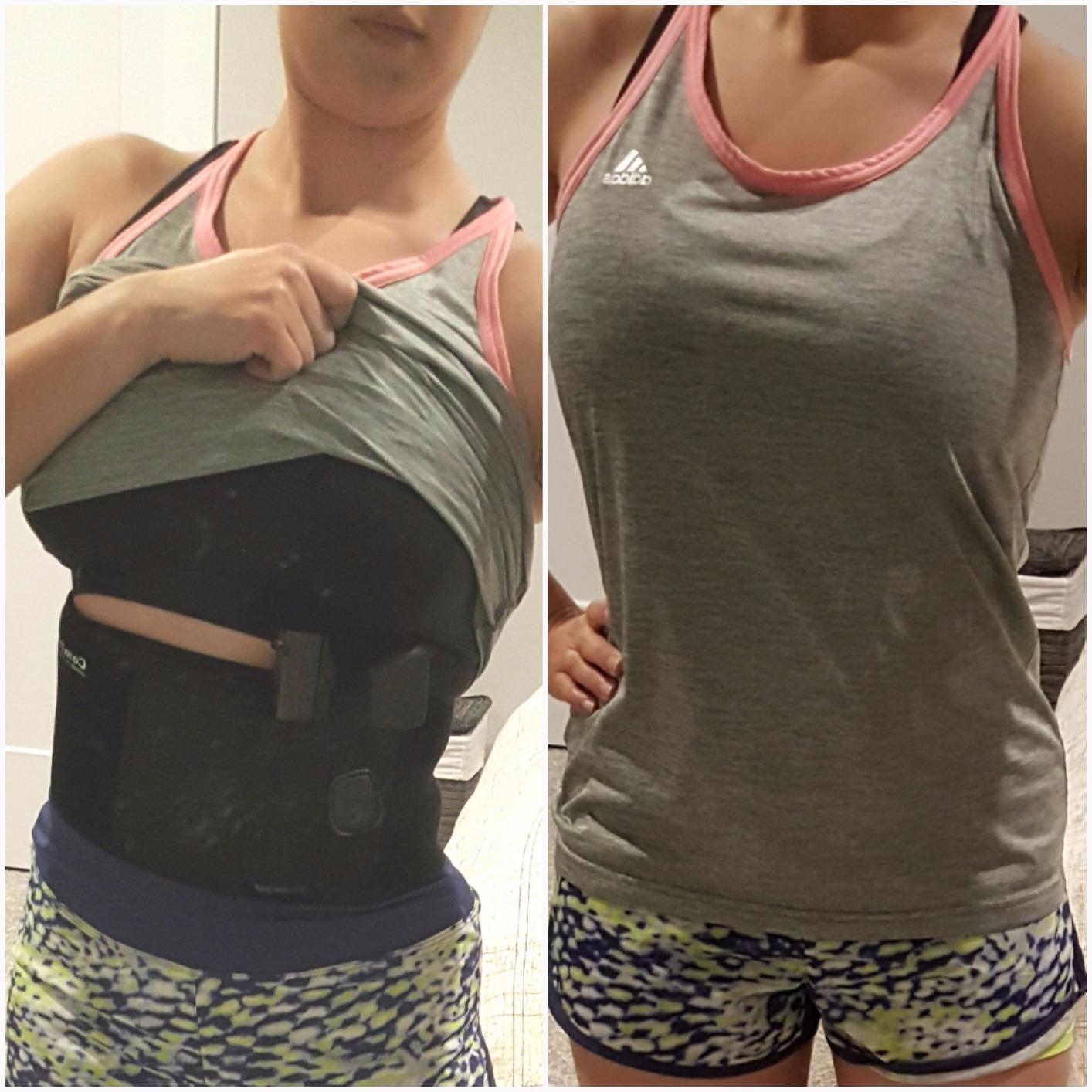 Belly Band Holster for Men and Women - Gun Holster by ComfortTac customer photo 1