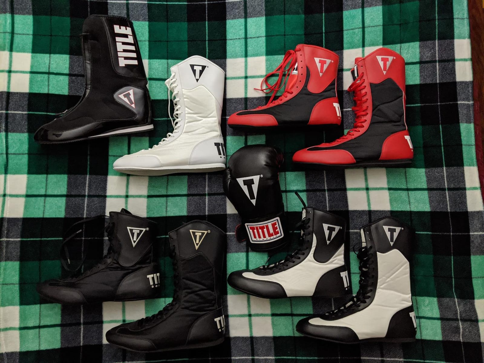 Title Boxing Speed-Flex Encore High-Top Shoes customer photo 1